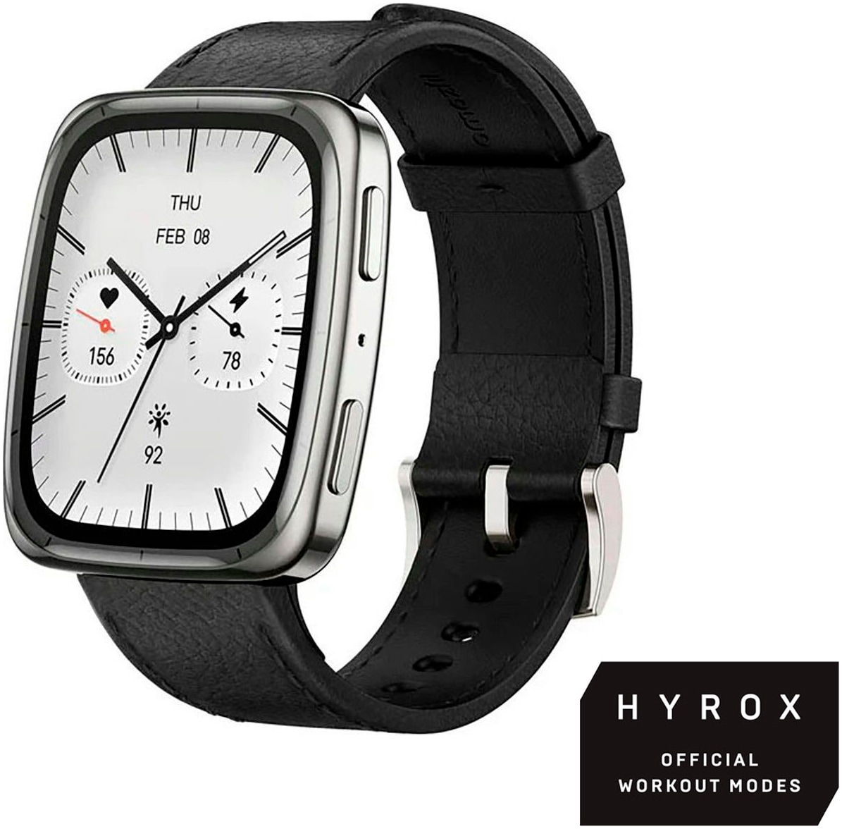 Amazfit Smartwatch "Active 2 Square"(44,45/ 1,75 ″) Zepp OS