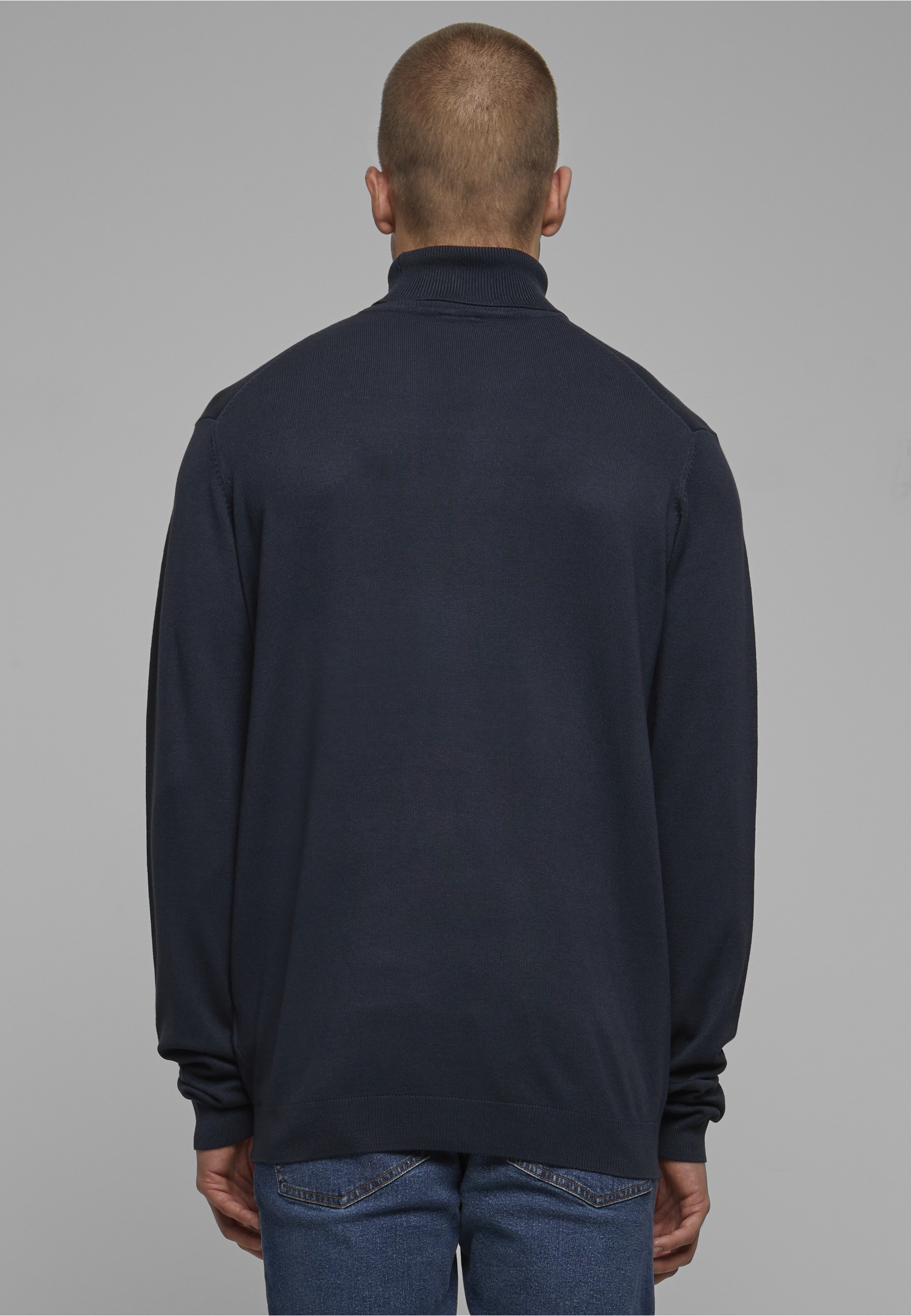 URBAN CLASSICS Rundhalspullover »Urban Classics Herren Knitted Turtleneck Sweater« 1 Stk.