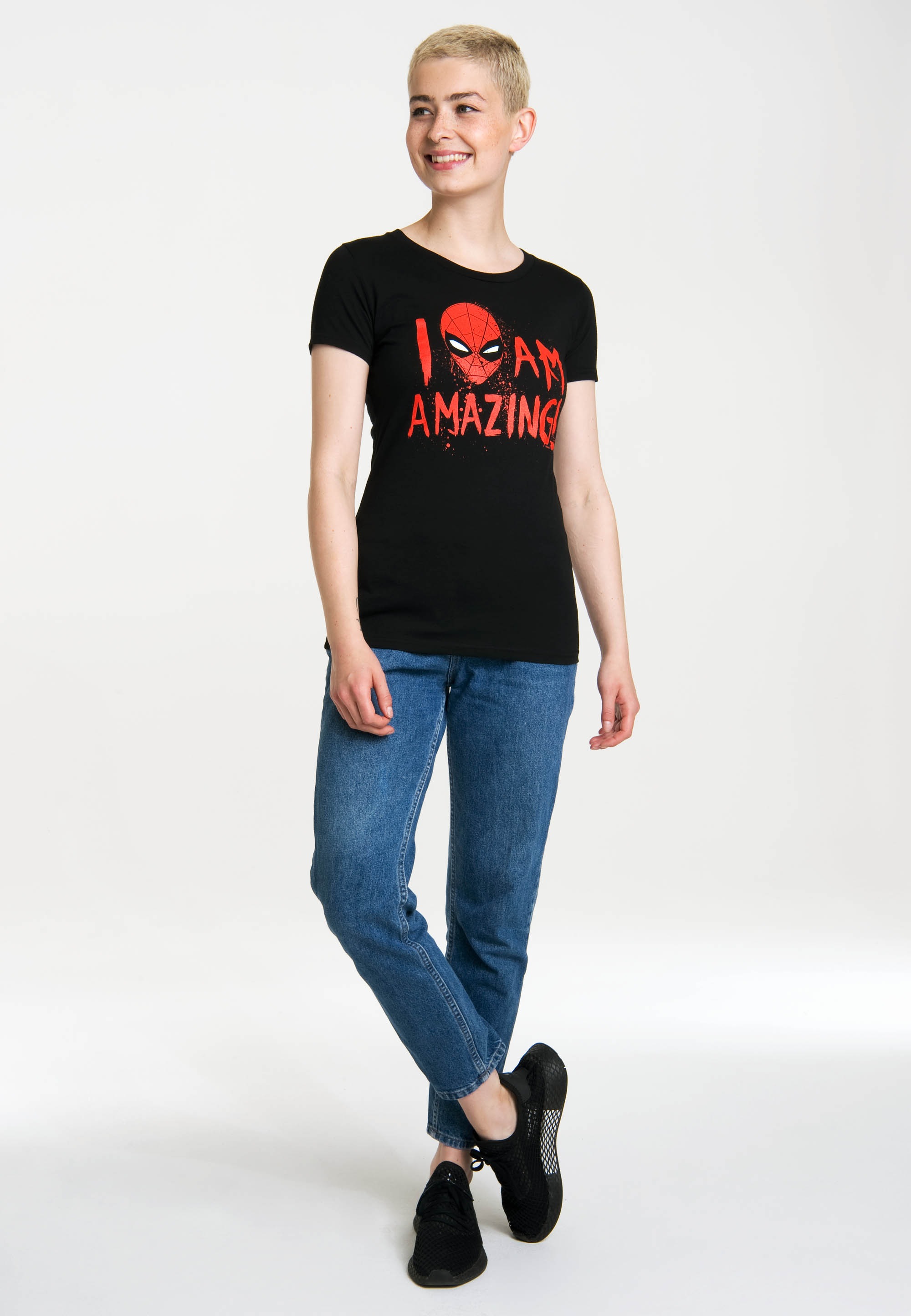 LOGOSHIRT T-Shirt "Marvel Comics", mit lizenzierten Originaldesign günstig online kaufen