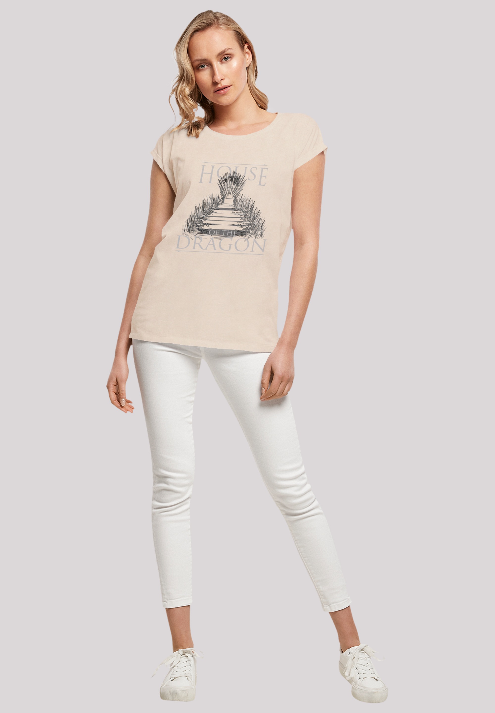 F4NT4STIC T-Shirt »House Of The Dragon Throne«, Premium Qualität
