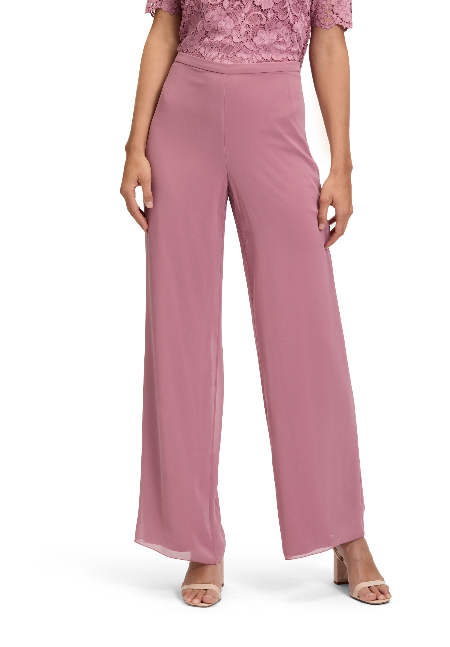Vera Mont Marlene-Hose "Vera Mont Damen Marlene-Hose mit weitem Bein", Naht günstig online kaufen