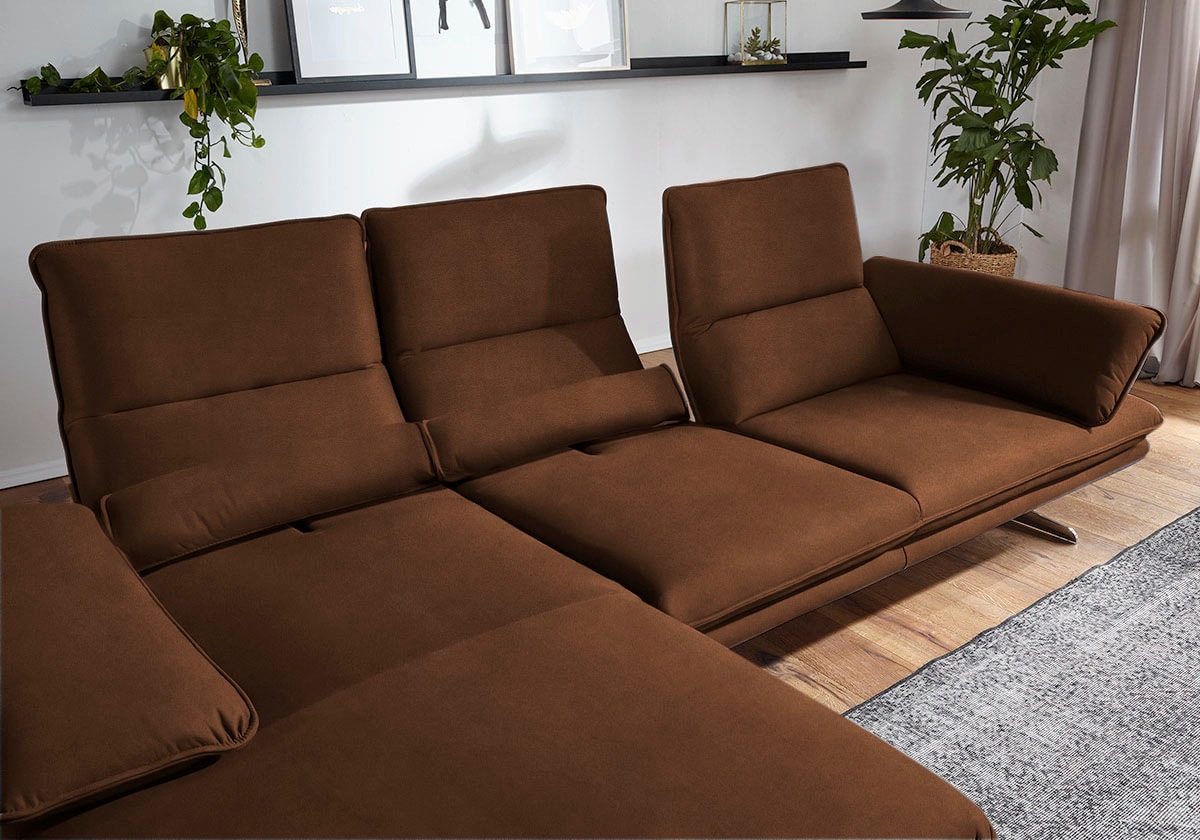 W.SCHILLIG Ecksofa "broadway, Designsofa mit tollem Sitzkomfort, L-Form" Si günstig online kaufen