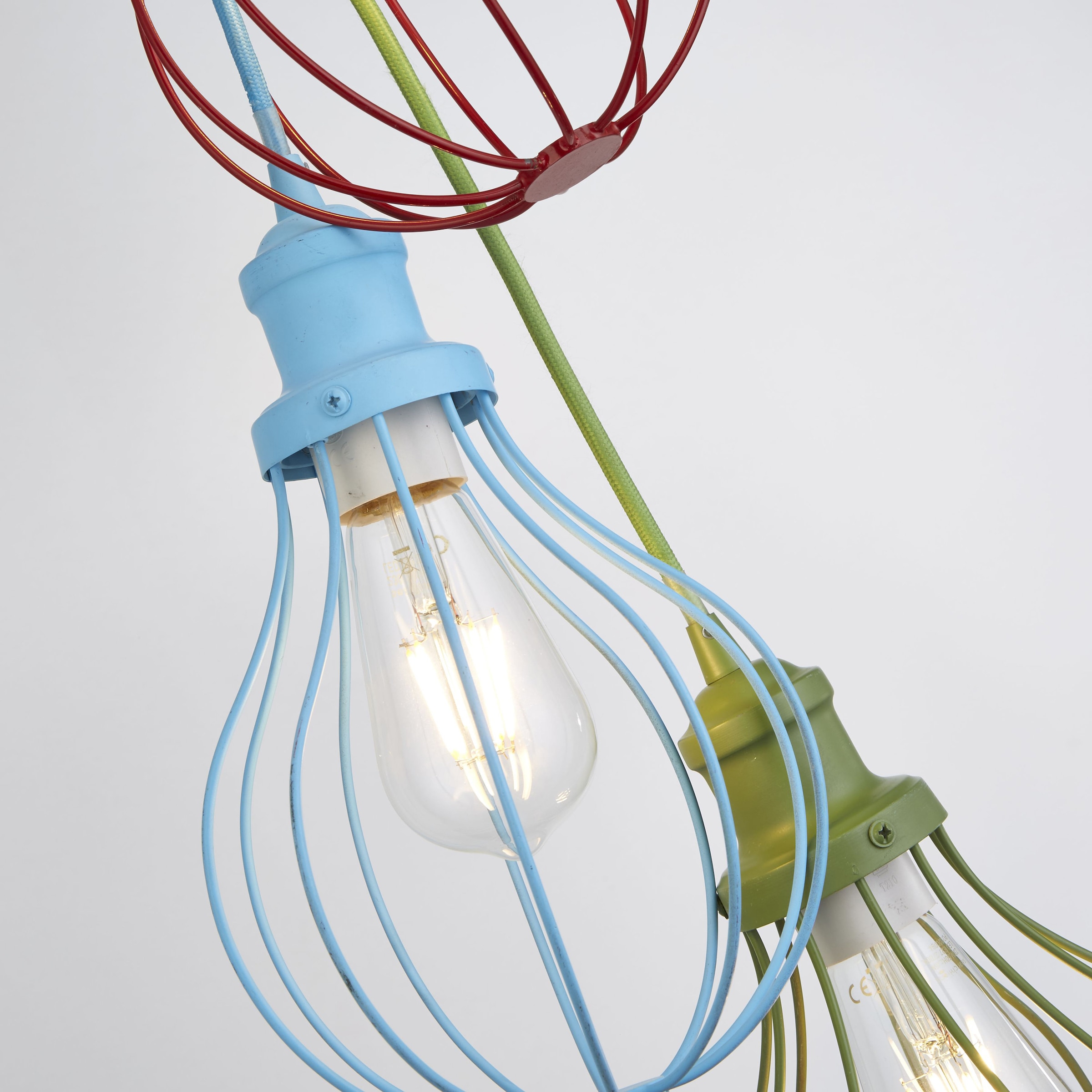 Searchlight Pendelleuchte »Novelty 3Lt Pendelleuchte - Buntes Metall« E27 1 Stk.