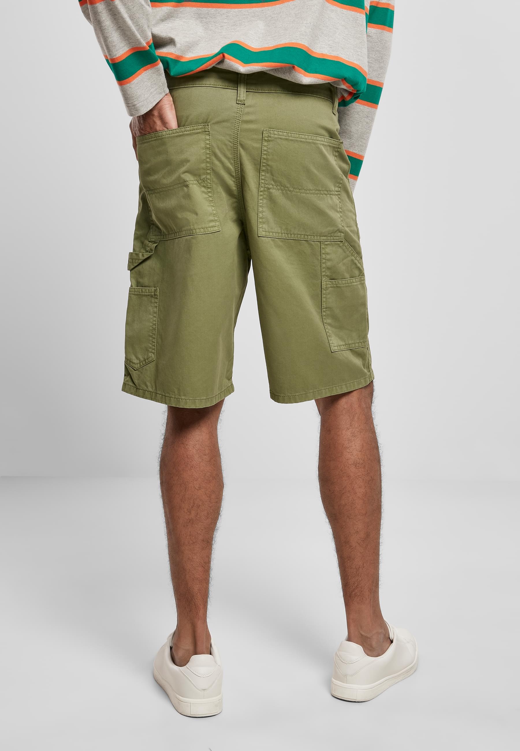 URBAN CLASSICS Stoffhose »Urban Classics Herren Carpenter Shorts«