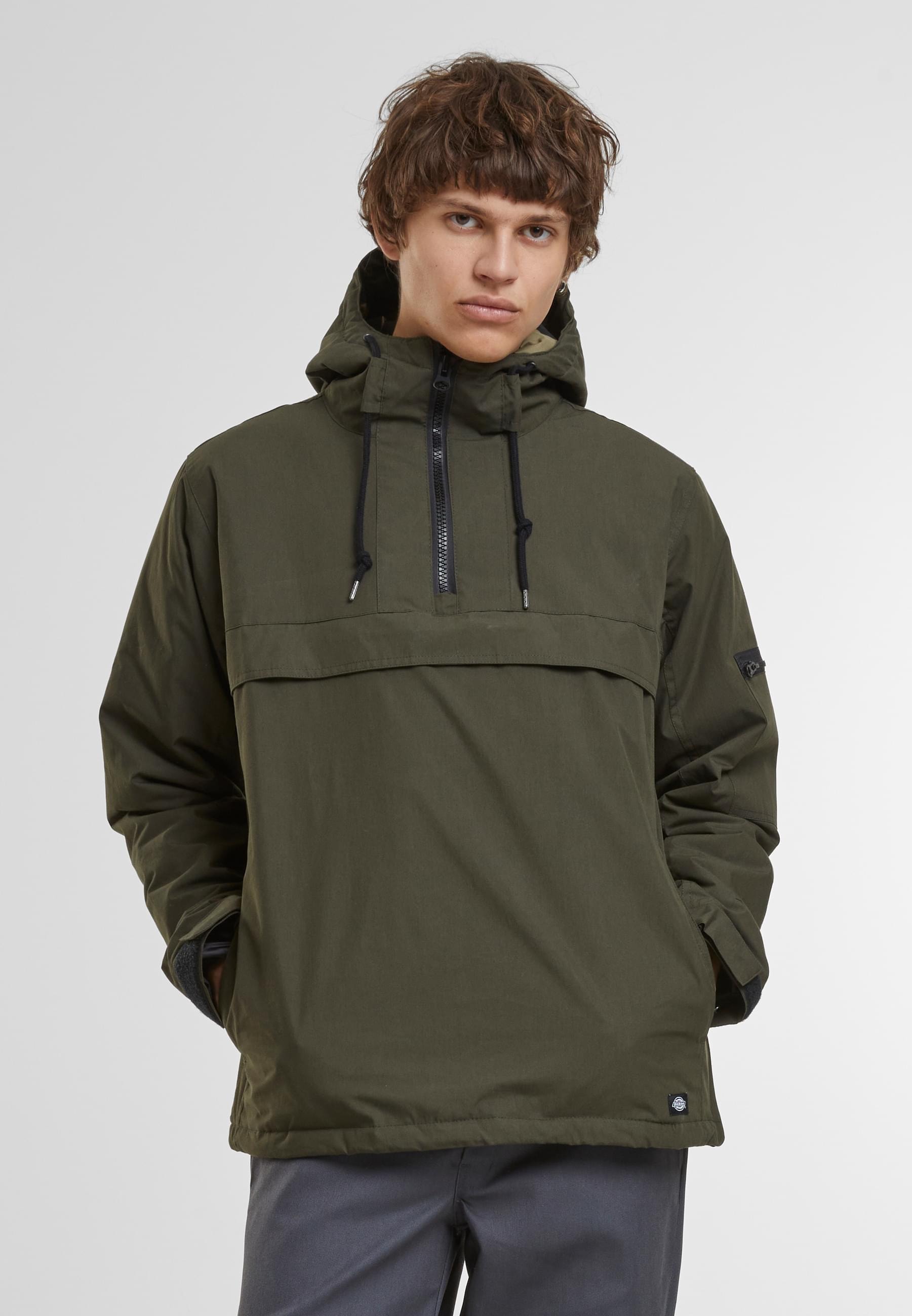 Dickies Allwetterjacke »Dickies Workwear Herren Dickies Belspring Pullover Jacket«, (1 St.), mit Kapuze