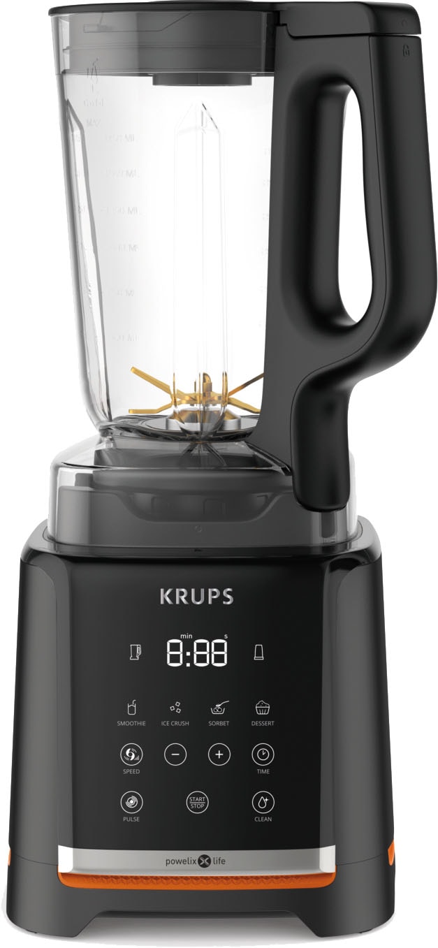 Krups Standmixer »KB9158 InfinyMix«, 1600 W, 1,75 L Tritanbehälter, inkl. Stampfer und Rezeptheft, 35.000 U/Min.