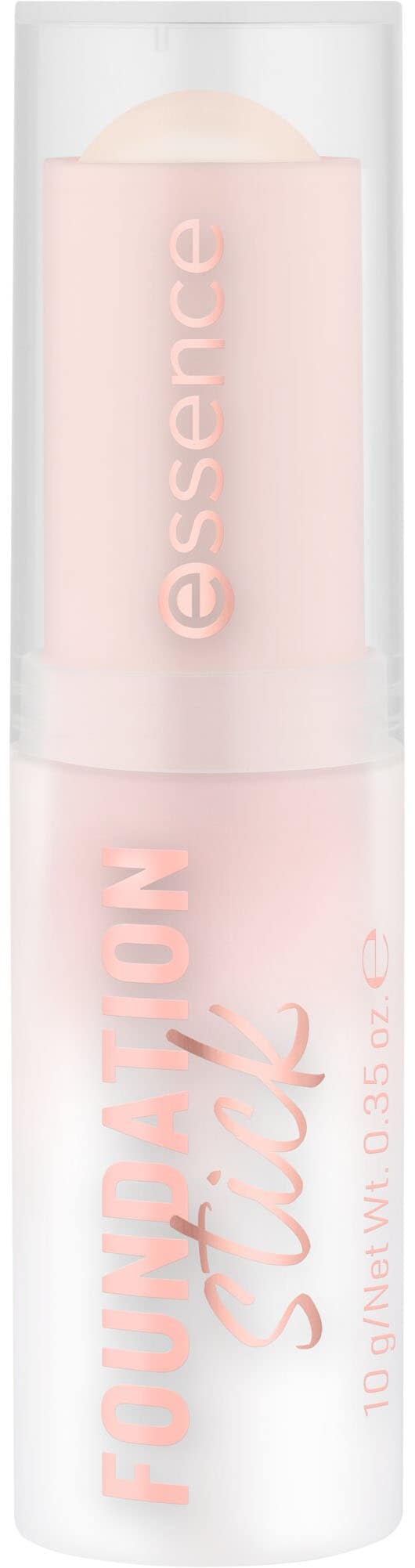 Essence Foundation »FOUNDATION stick«, (Set, 3 tlg.), Cremig und leicht verblendbar, Matt-Finish, variable Deckkraft.