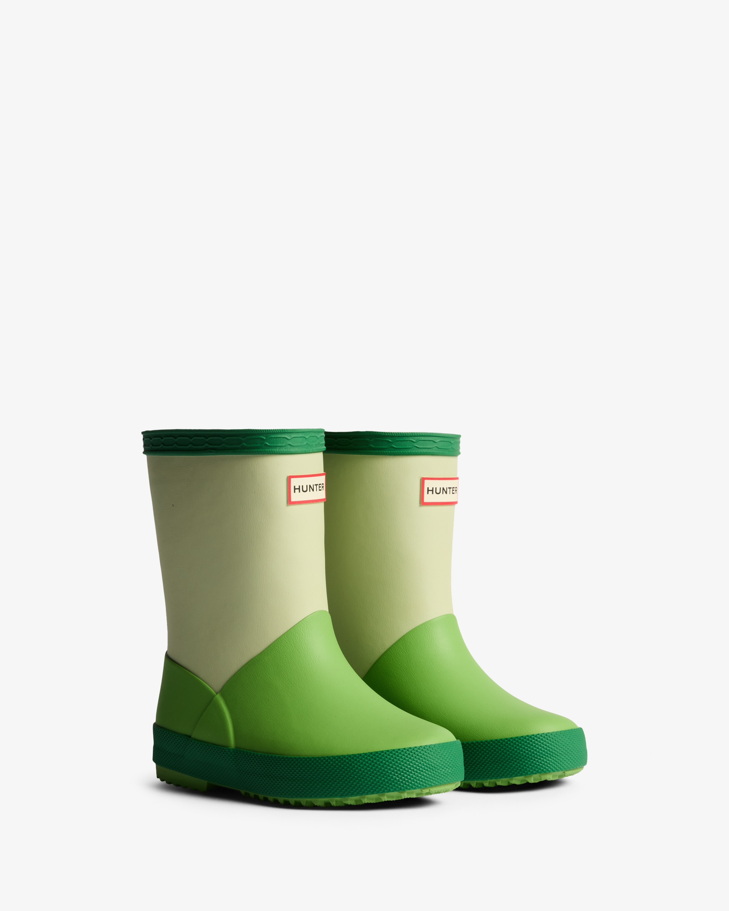 Hunter Gummistiefel "Original kids first colour block insulated" wasserdicht & gefüttert