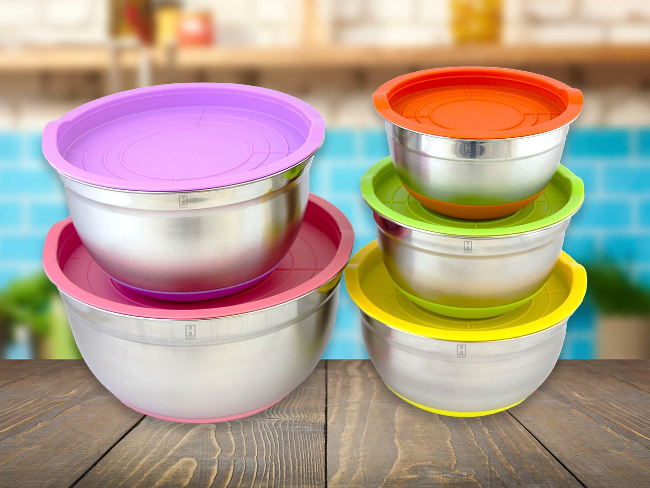 HENSSLERS Schüssel aus Edelstahl 5-teilig günstig online kaufen