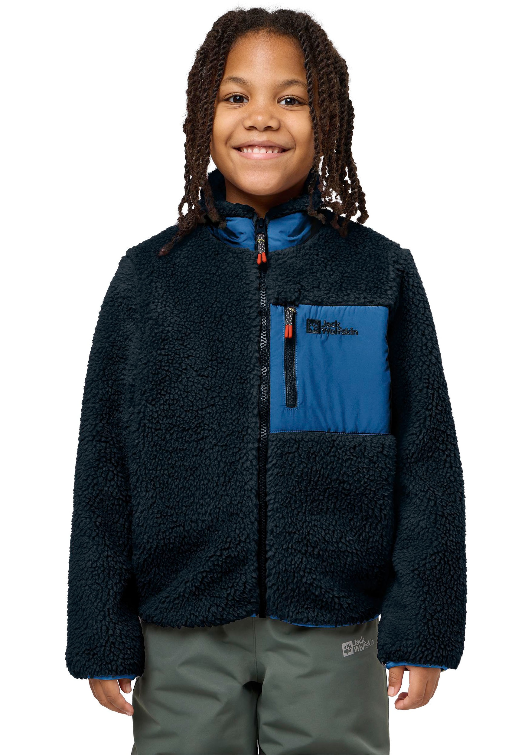 Jack Wolfskin Fleecejacke "ICE CURL JACKET", aus 300er-Fleece