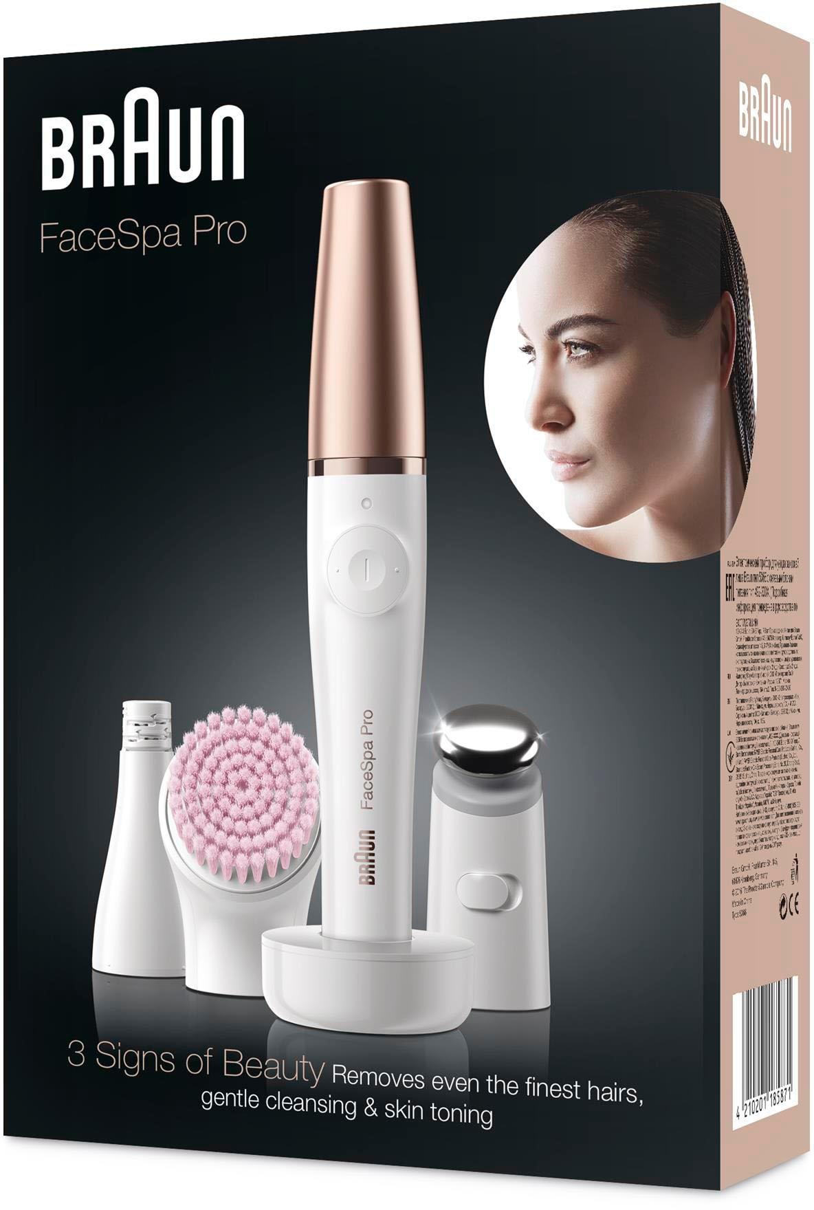 Braun Epilierer »FaceSpa 912«, | 1 Extras St. Aufsätze, BAUR mit Pro kaufen 3 online