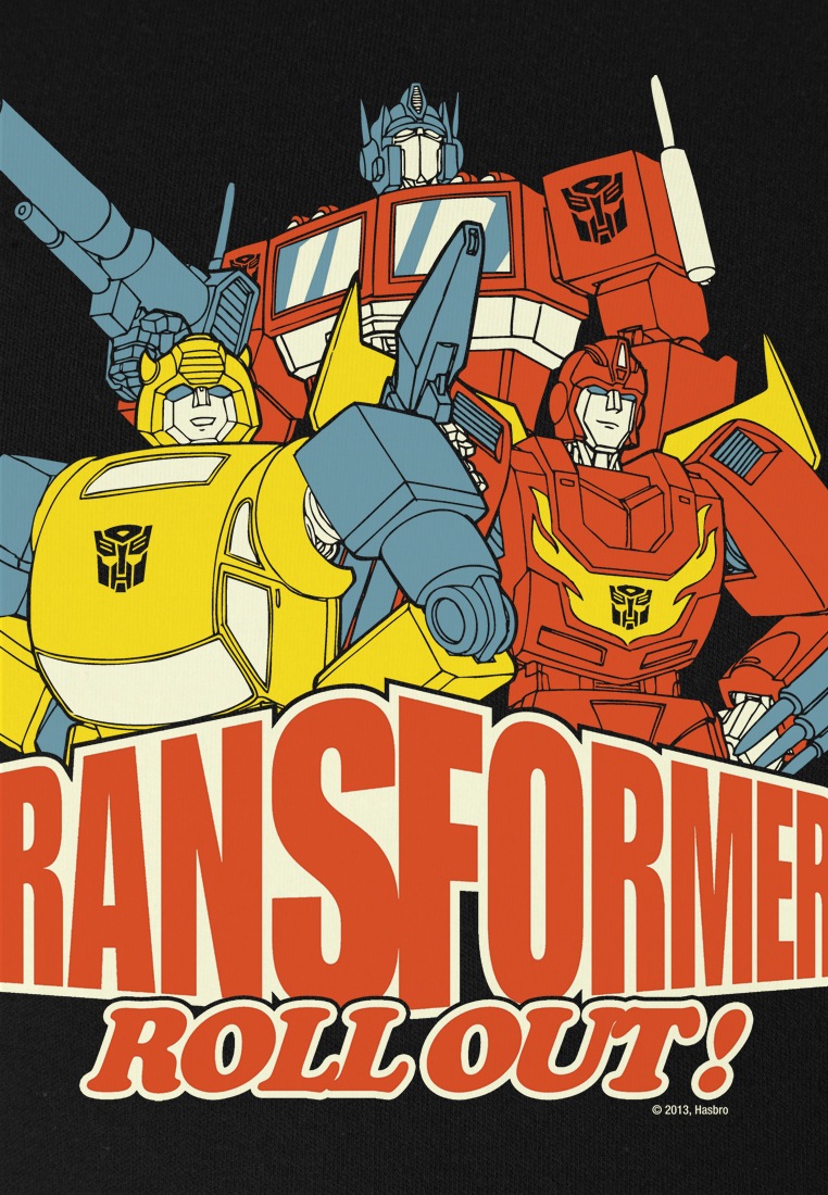 LOGOSHIRT T-Shirt »Transformers«, mit coolem Frontdruck