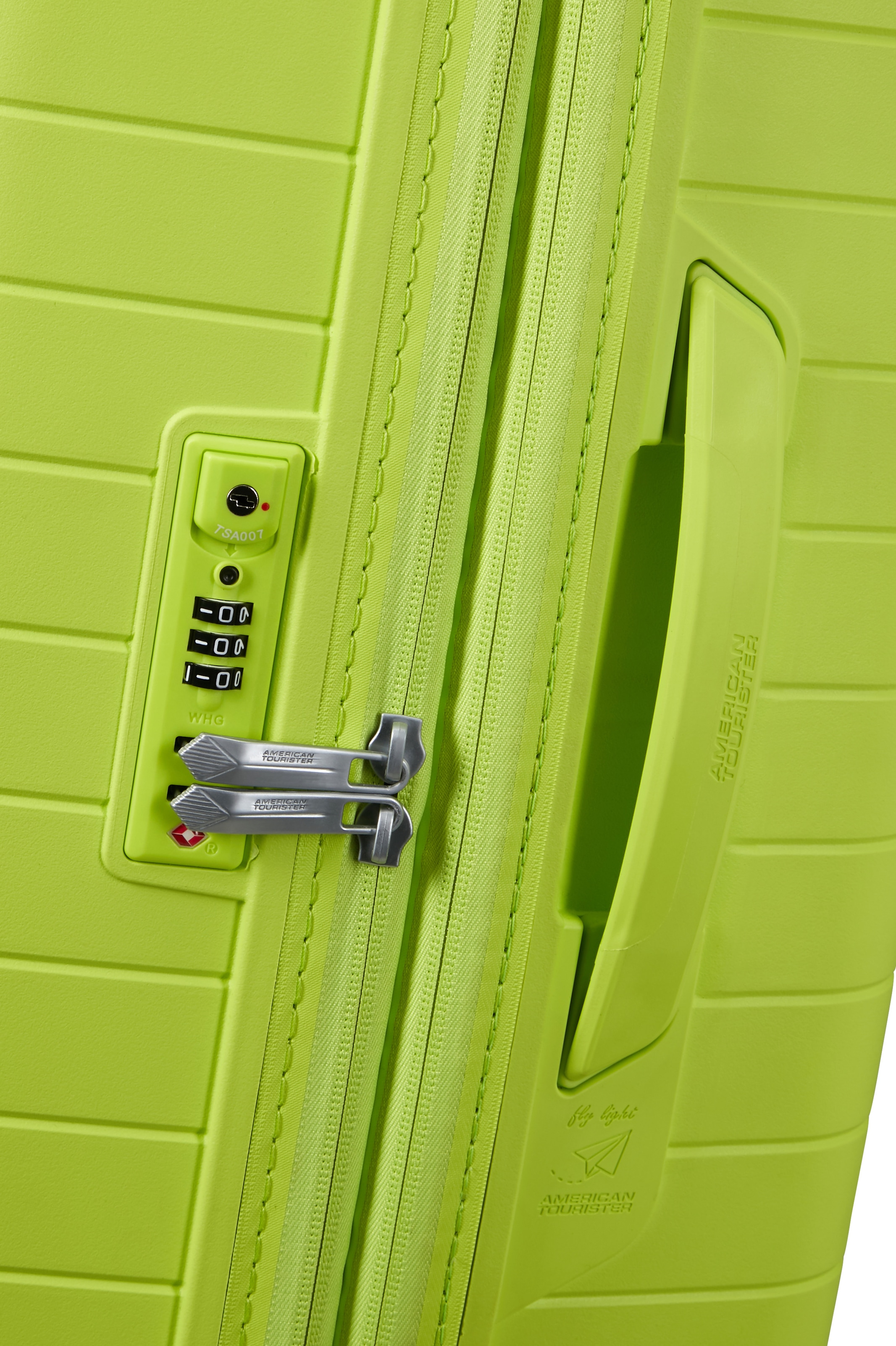 American Tourister® Hartschalen-Trolley »FASTFORWARD, verschiedene Größen und Farben«, 4 Rollen, Hartschalen-Koffer personalisierbar TSA-Schloss Volumenerweiterung