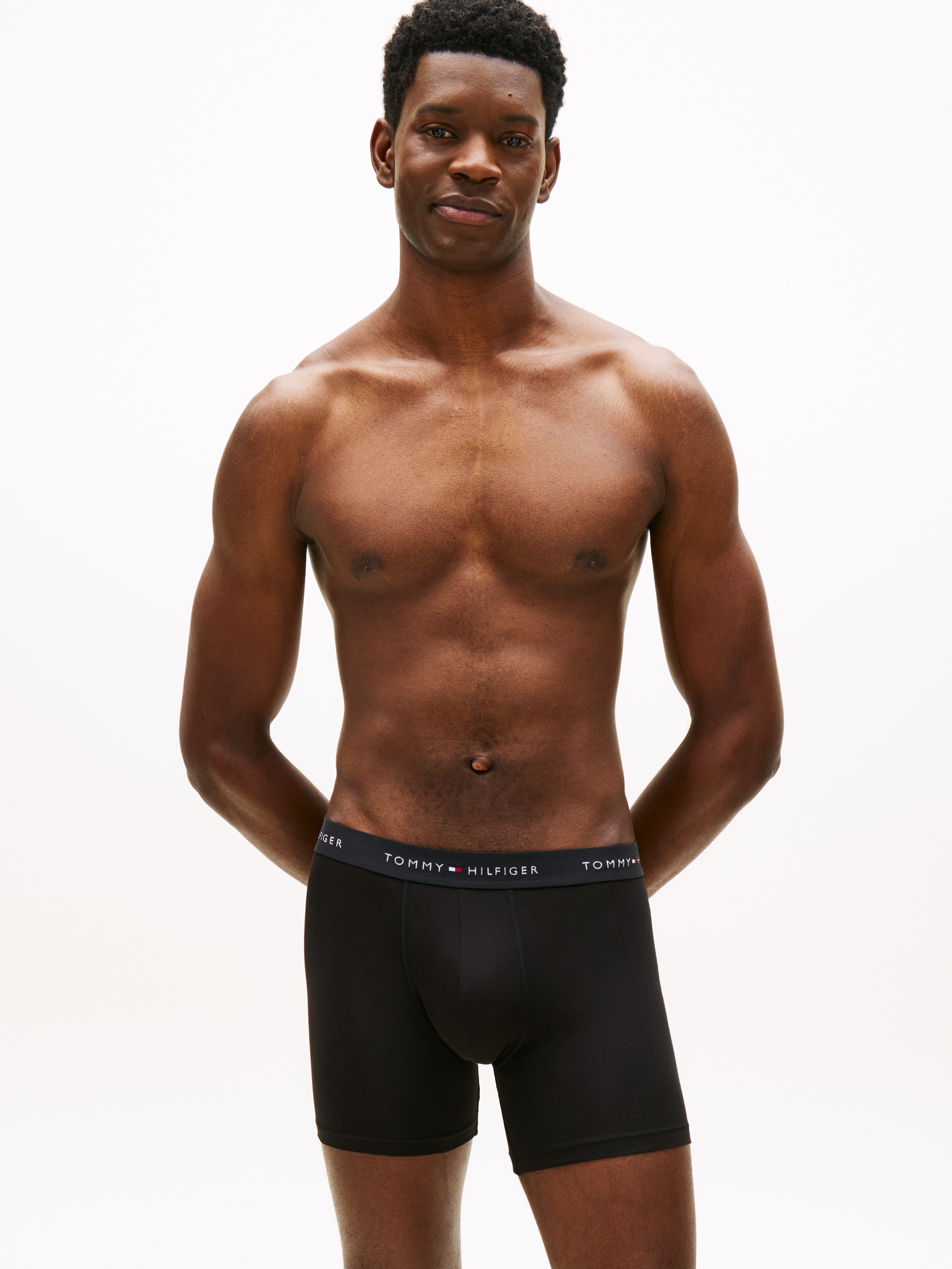 Tommy Hilfiger Underwear Boxer 5 Stk. Körpernahe Passform mit elastischem B günstig online kaufen