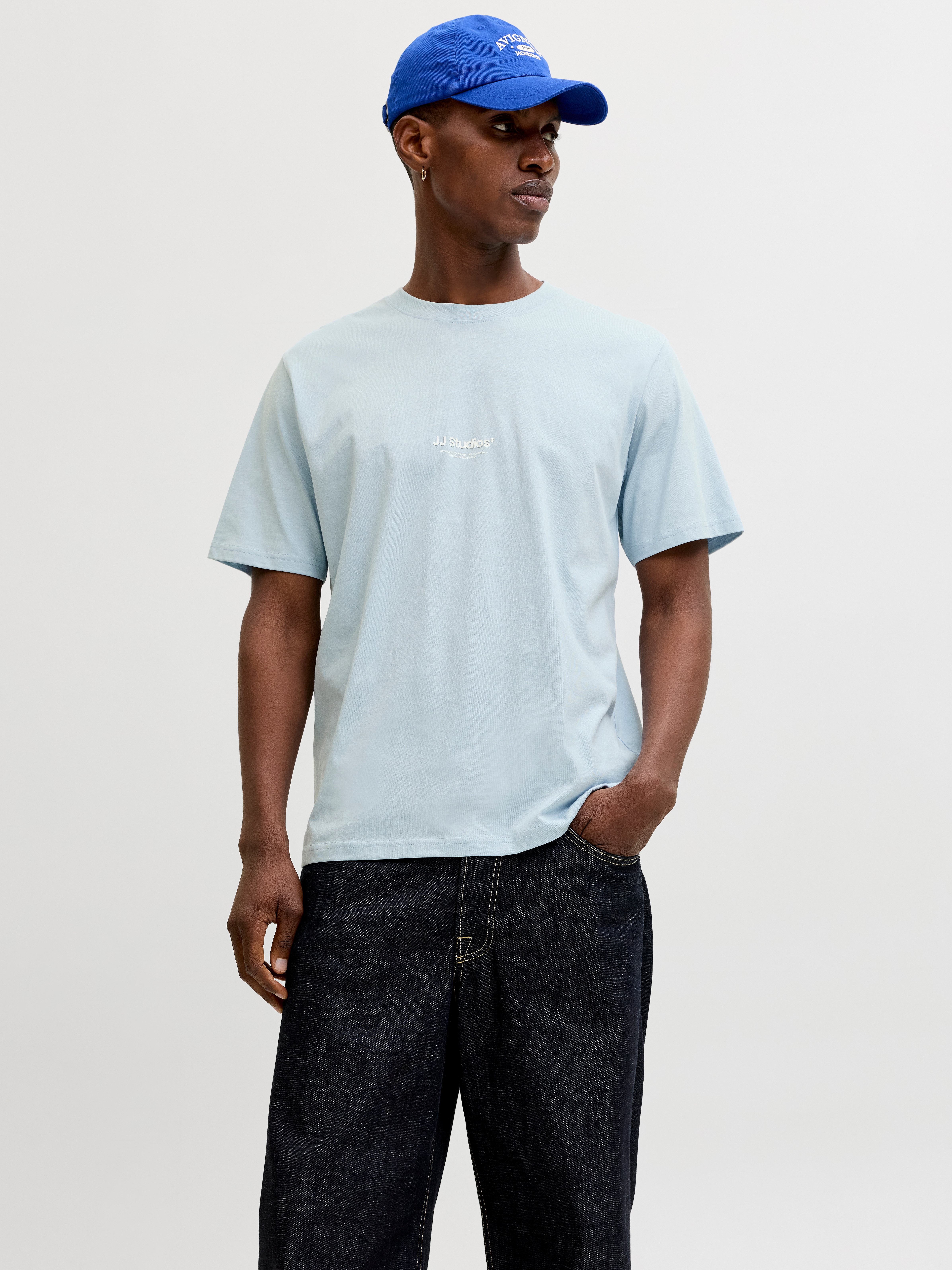 Jack & Jones "JJESOHO TEE SS CREW NECK NOOS" Baumwolle, relaxed fit