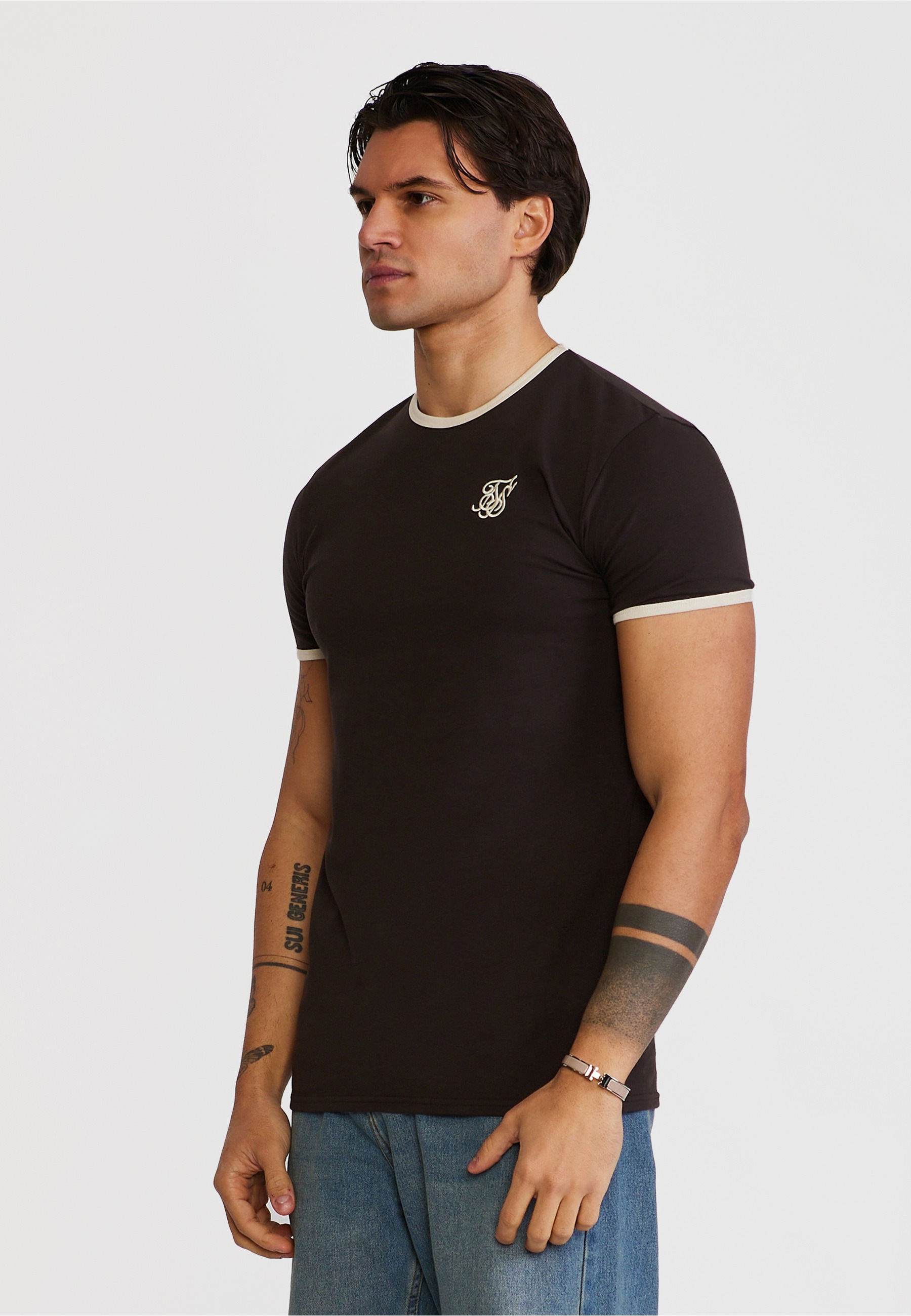 Siksilk T-Shirt »SikSilk Ringer T-Shirt« 1
