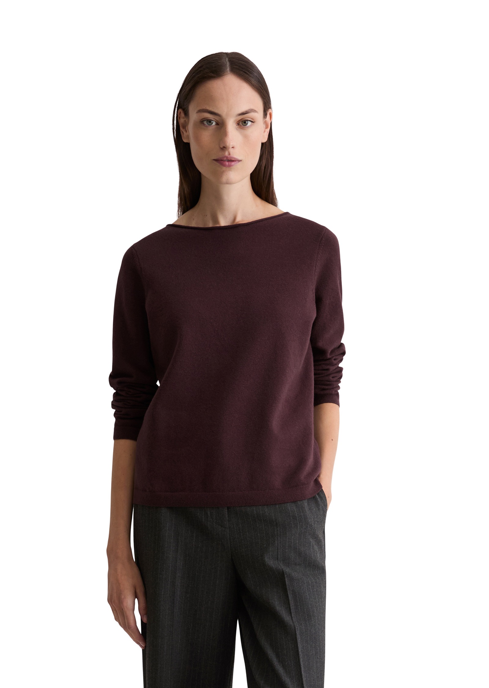 Marc OPolo Strickpullover "aus softem Baumwolle-Schurwolle-Mix" günstig online kaufen