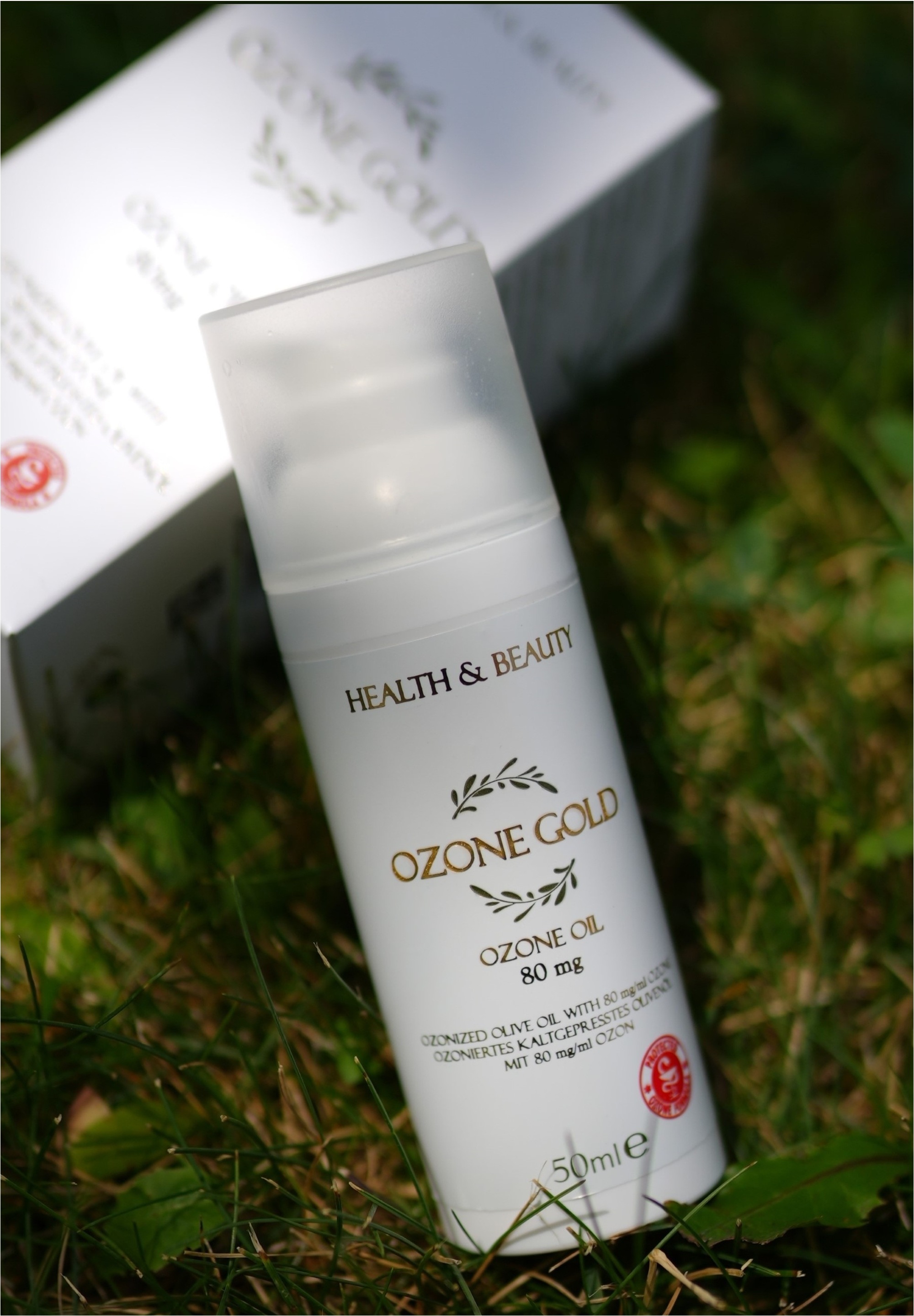 OZONE GOLD Körpercreme, (1 tlg.), mit ozonisiertem Olivenöl