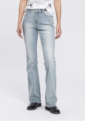 Bootcut-Jeans »Shaping«, High Waist