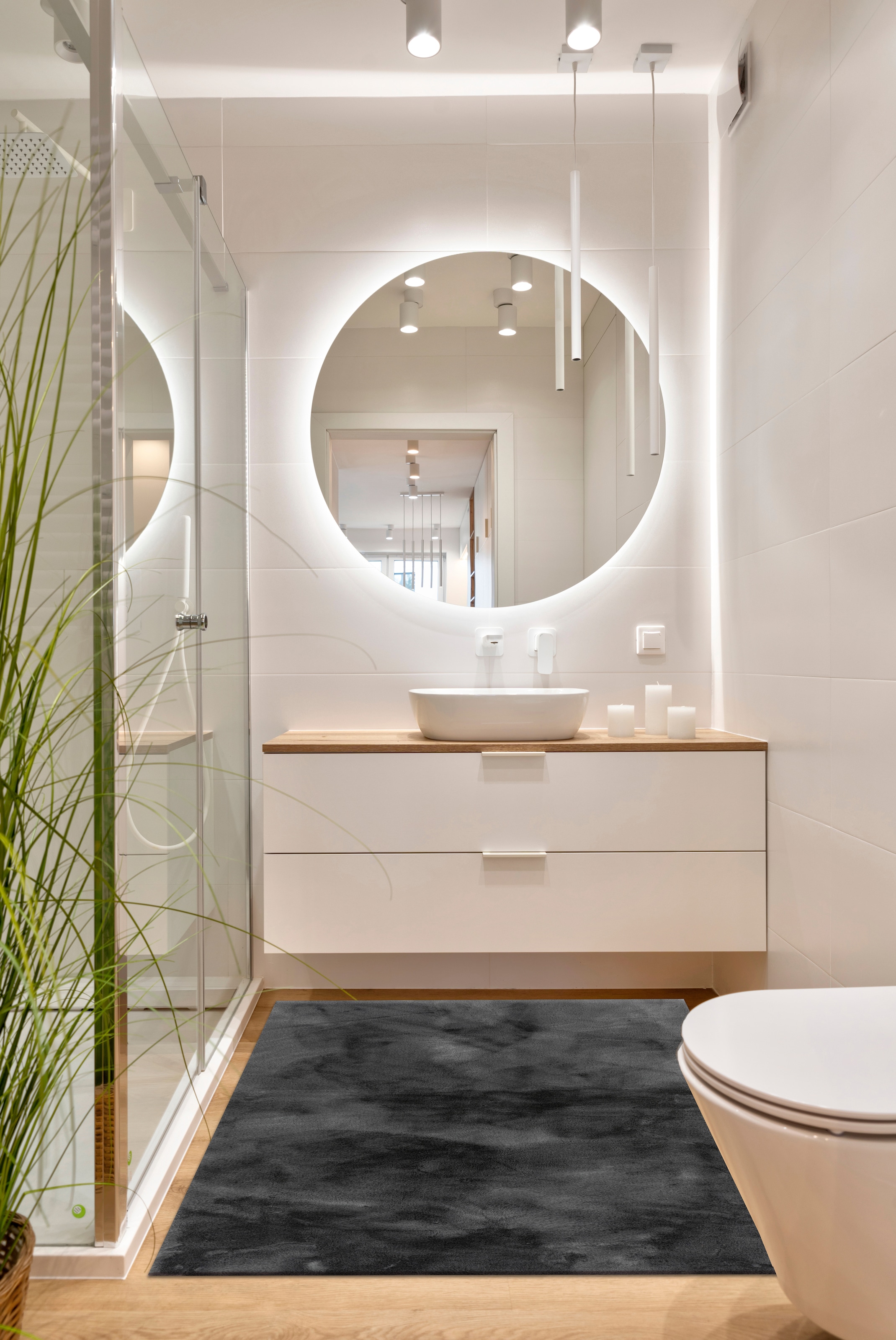 Gino Falcone Badematte "Sara" Höhe 25 mm rutschhemmend beschichtet fußboden günstig online kaufen