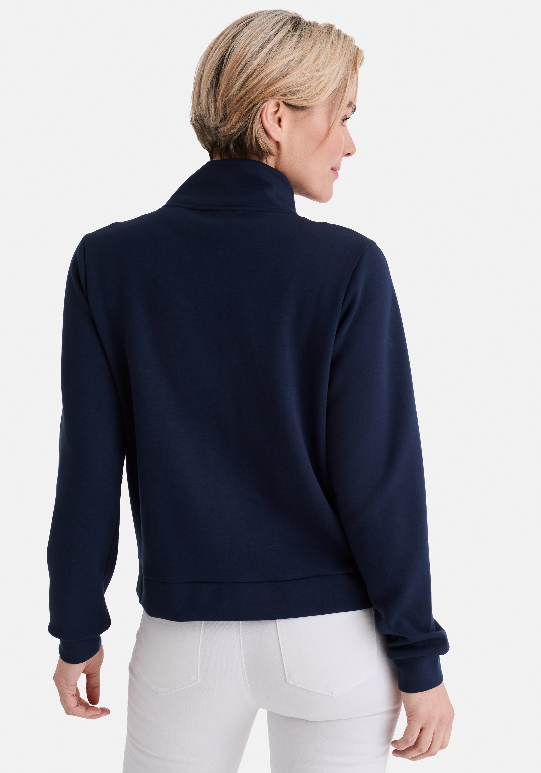 STOOKER WOMEN Sweatjacke »JARA Basic Stretch Sweatjacke« Sweatjacke Regular Fit Moderner Casual-Look für Damen