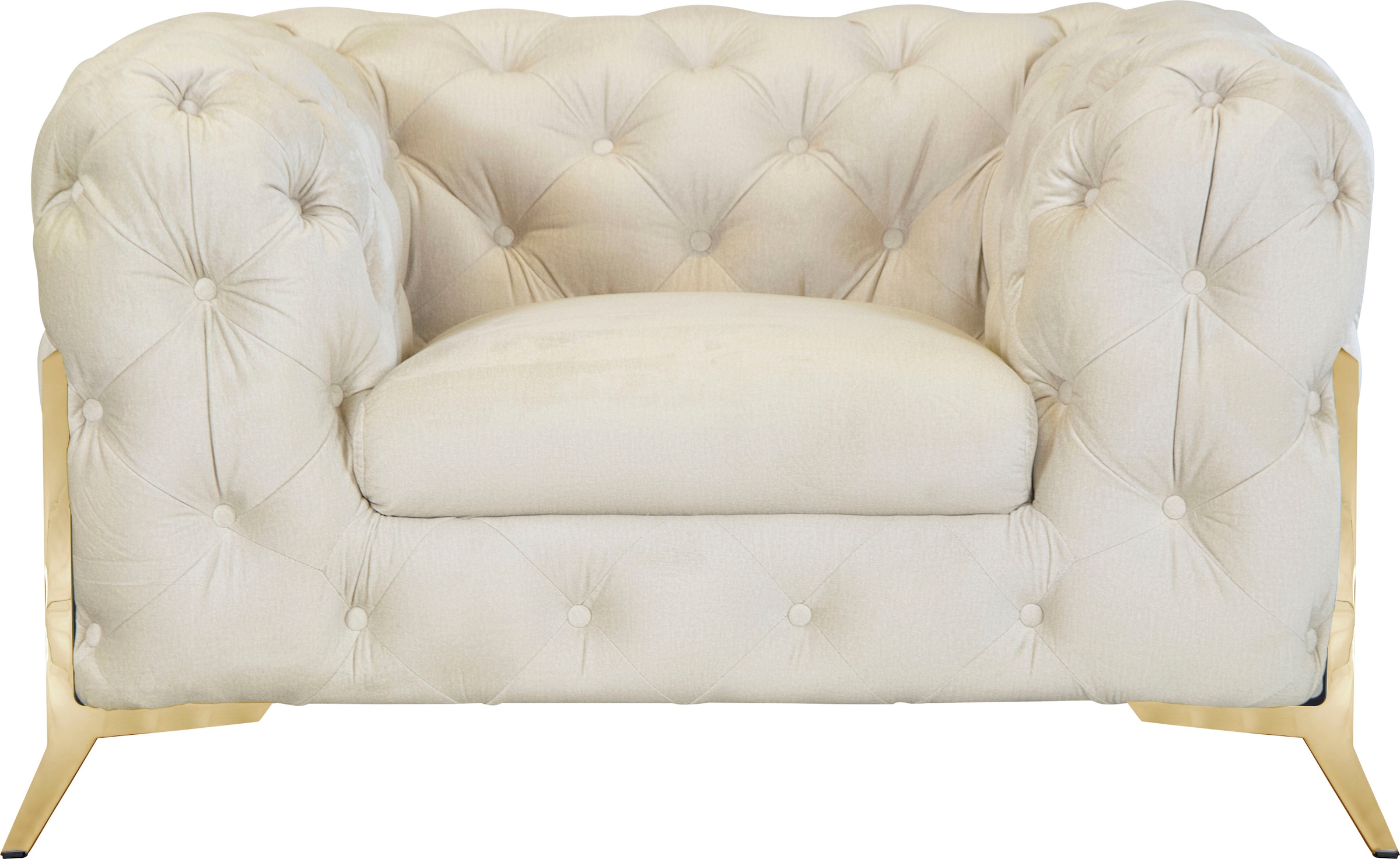 Home affaire Chesterfield-Sessel "Amaury Sessel" aufwändige Knopfheftung, m günstig online kaufen