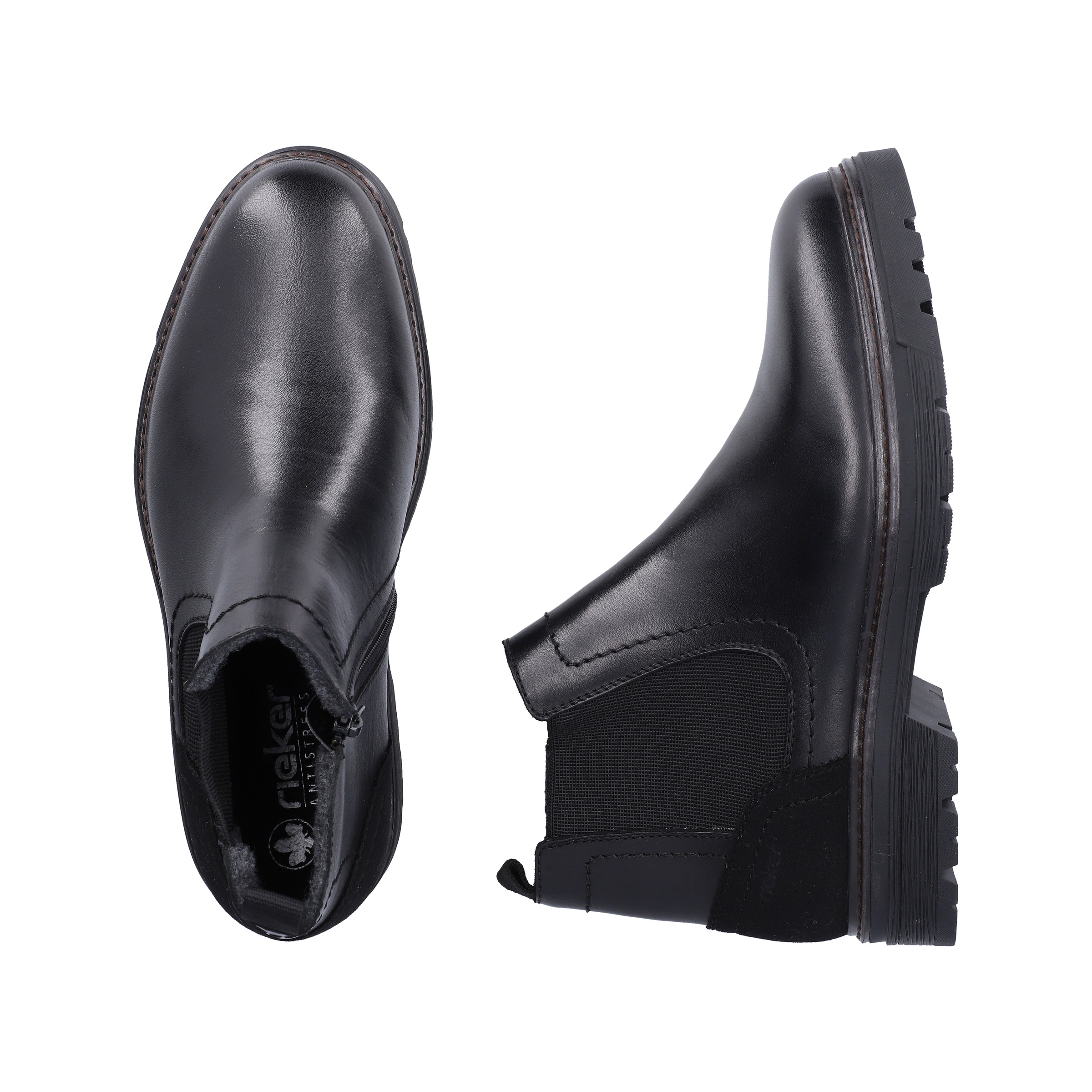 Rieker Chelseaboots  Stiefelette, Casual-Boots mit Stretcheinsatz
