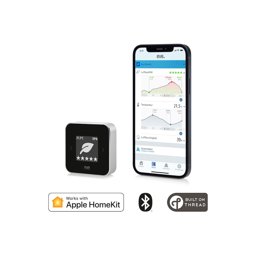 EVE Sensor »Room (HomeKit)«, (1 St.)