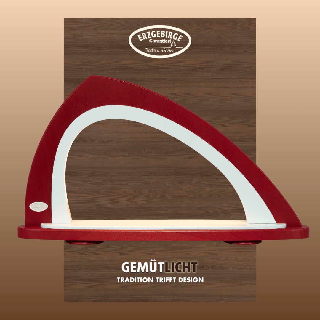 Weigla LED Schwibbogen "Weihnachtsdeko, Made in Germany" 1 Stk. Leerbogen z günstig online kaufen