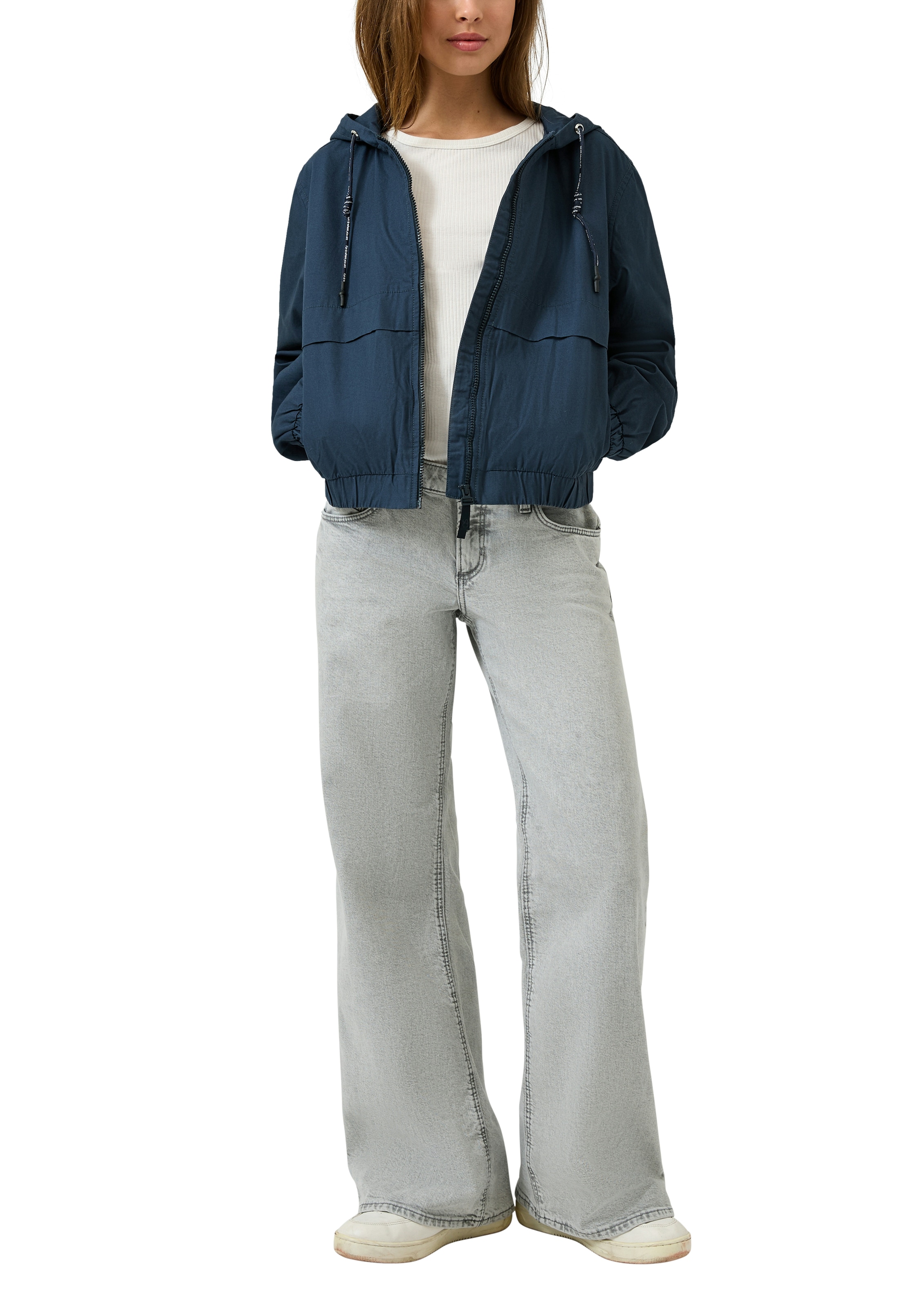 QS Blouson mit Kapuze kurz, mit Kapuze