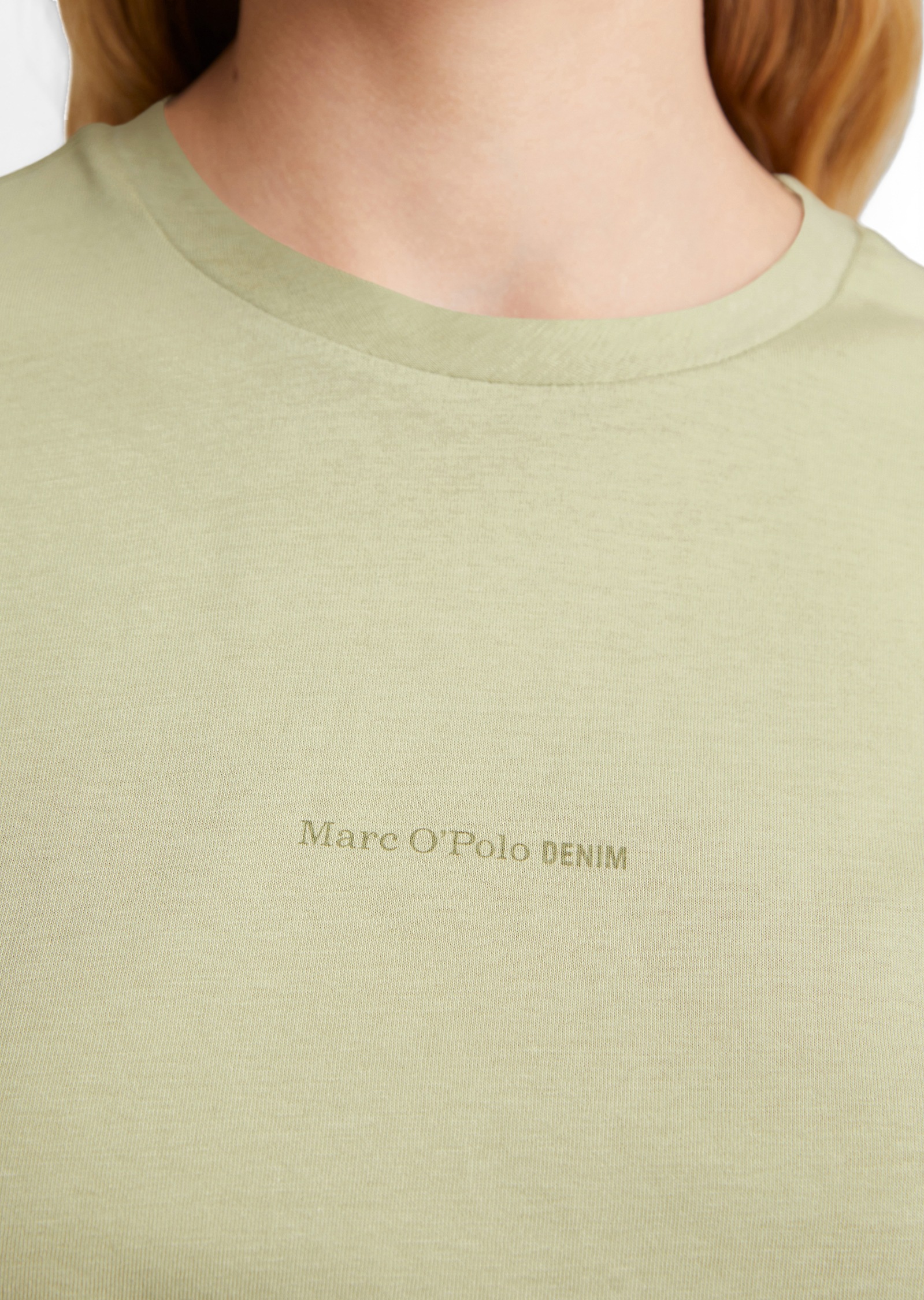 Thumbnail - Marc OPolo DENIM T-Shirt, Basic, kleiner Markenprint, reugular fit
