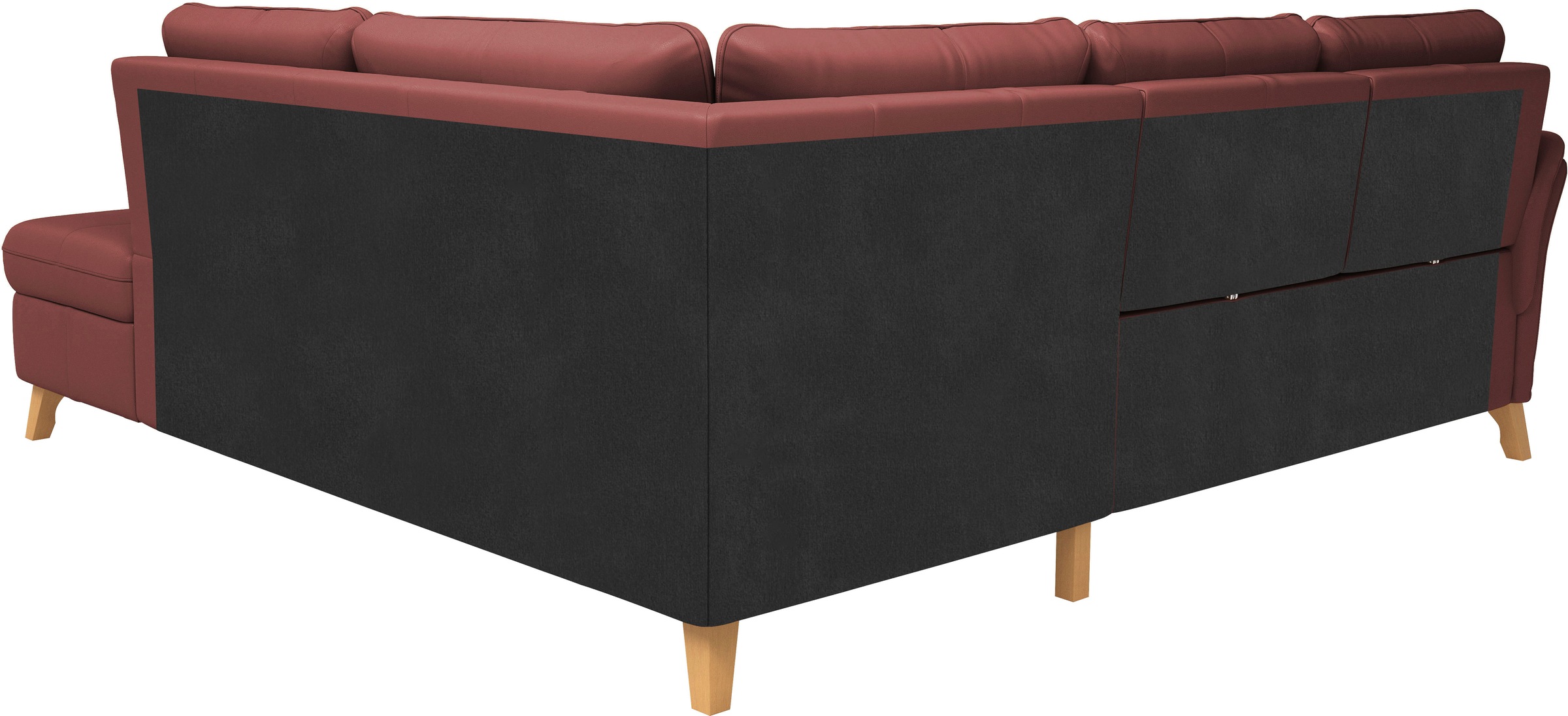 sit&more Ecksofa »Göteborg«, inkl. Sitztiefenverstellung, wahlweise mit Bettfunktion & Bettkasten