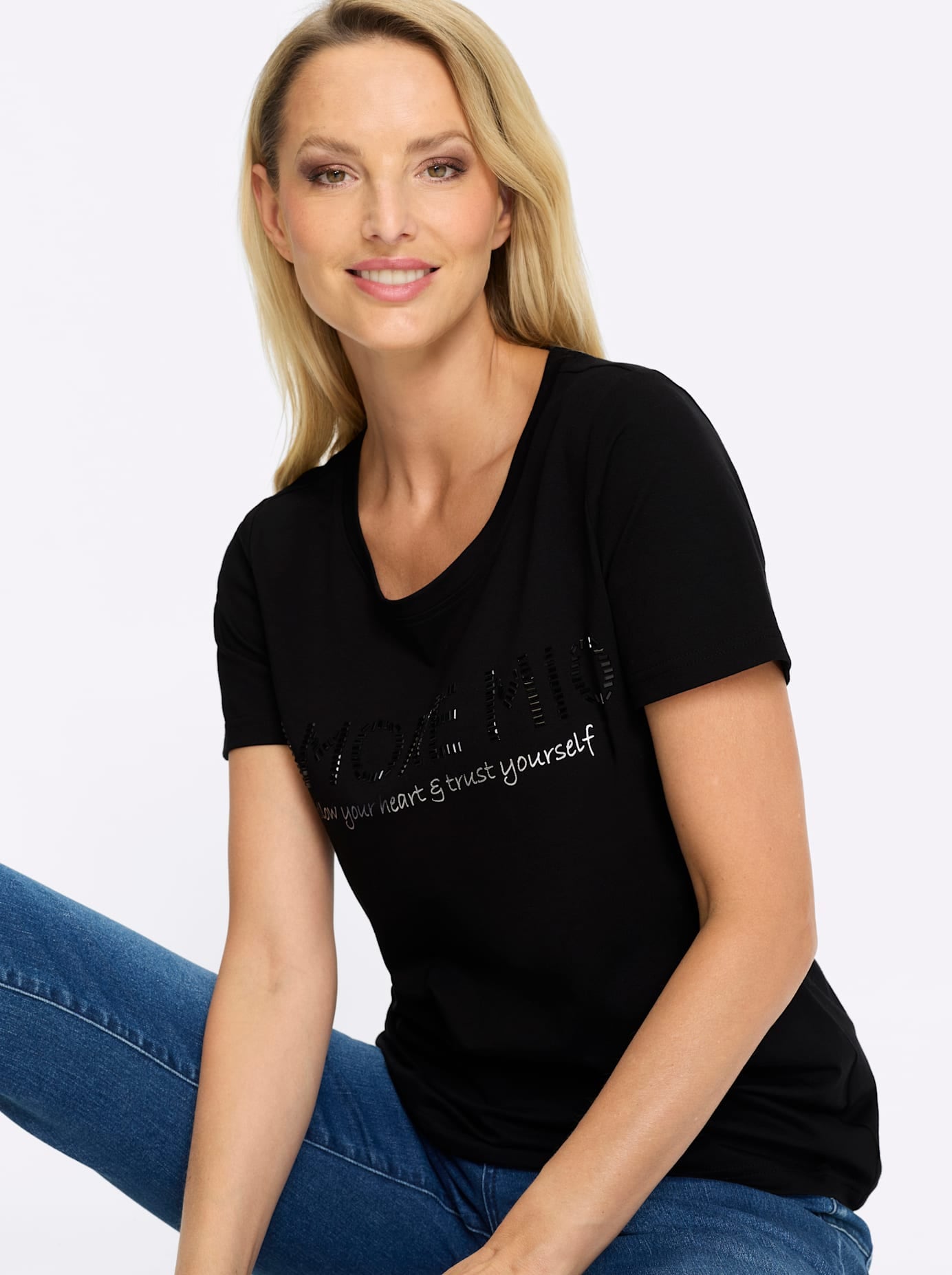 heine T-Shirt »Shirt« 1 tlg.