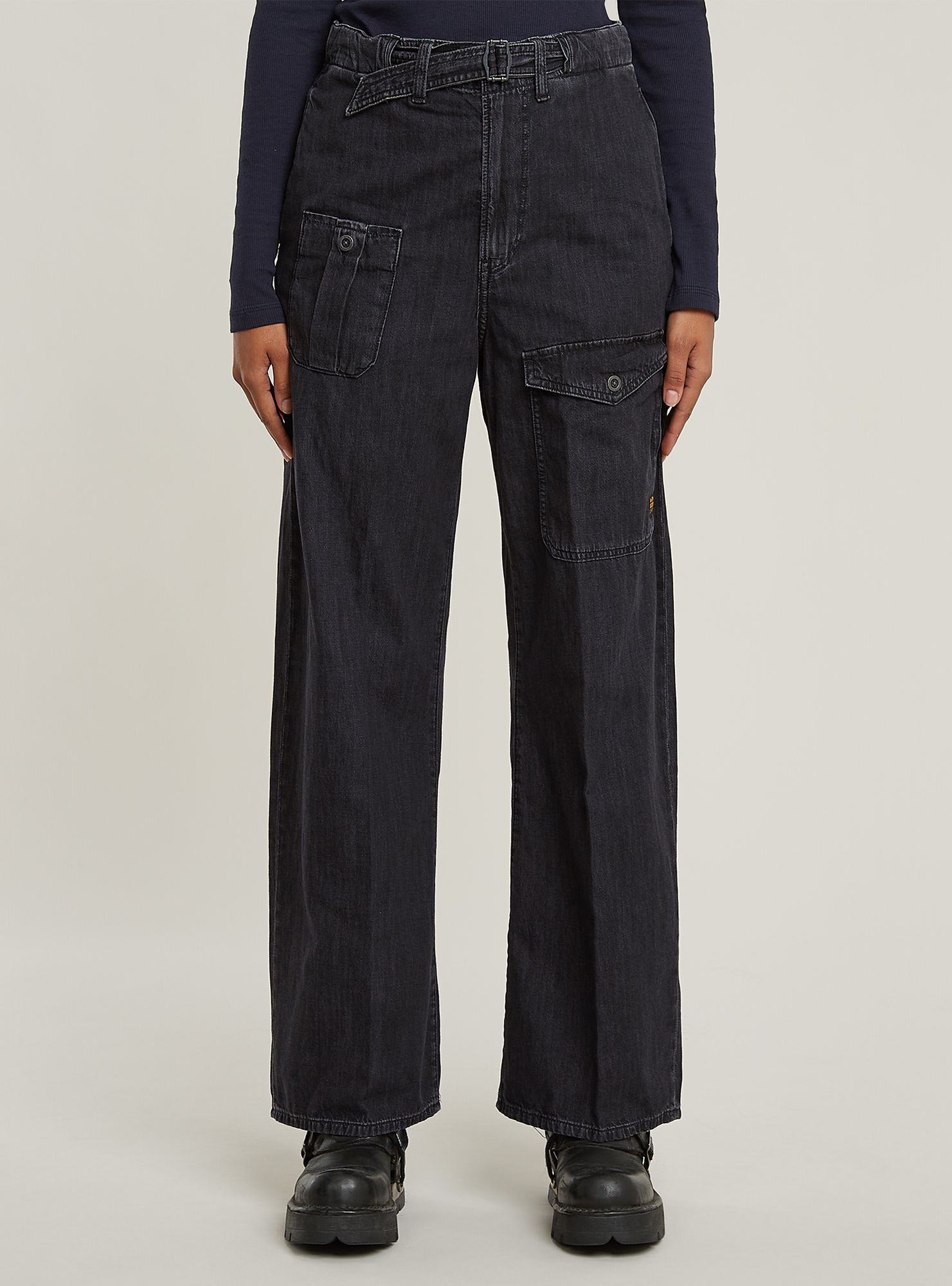 G-STAR "Belted Cargo Loose Jeans"