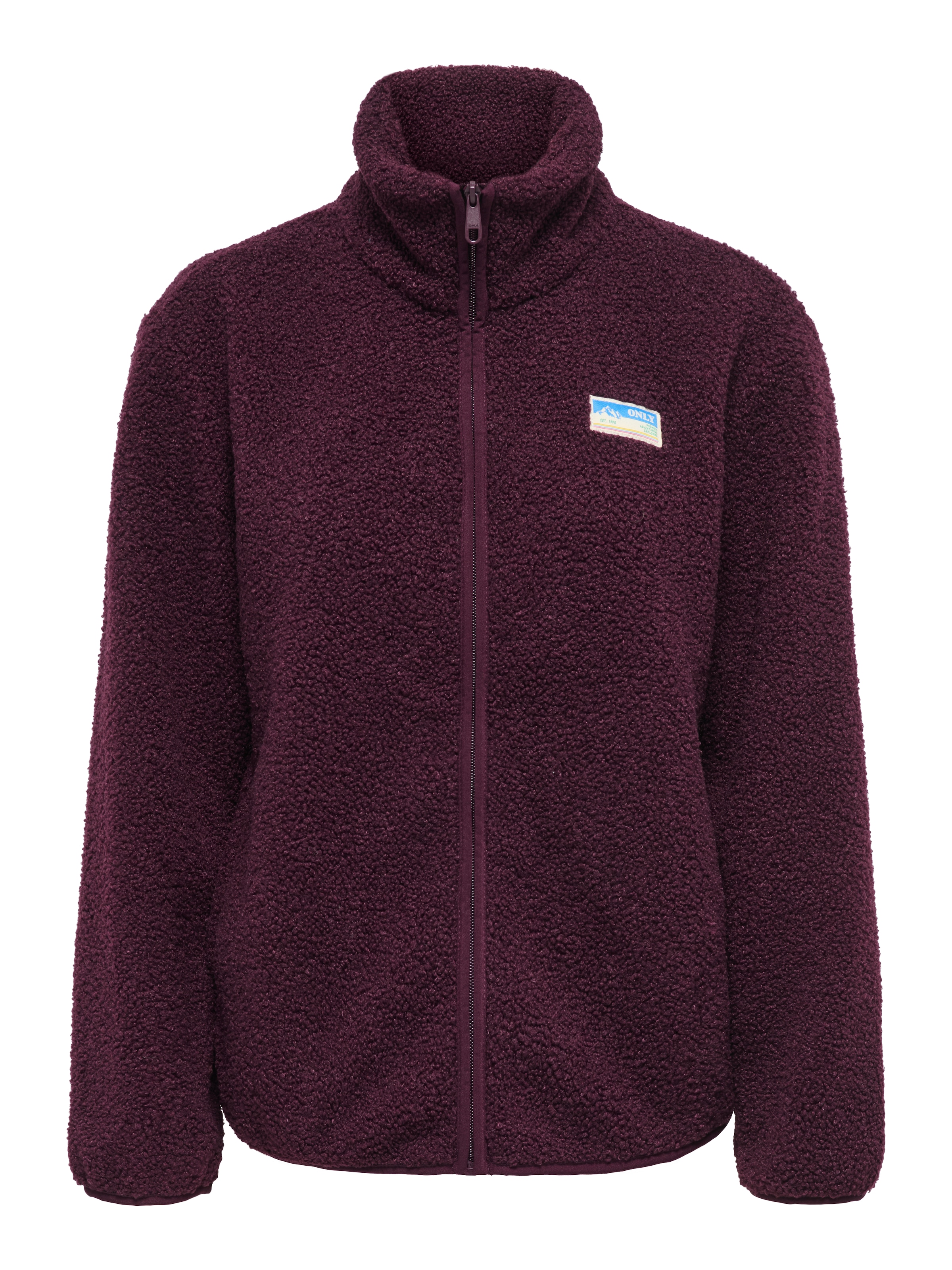 ONLY Plüschjacke »ONLEVA LIFE TEDDY JACKET CC OTW« ohne Kapuze Kunstfaser,