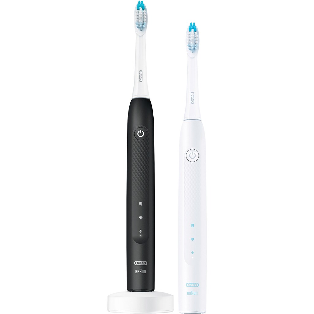 Oral-B Schallzahnbürste »Pulsonic Clean 2900«, 2 St. Aufsteckbürsten