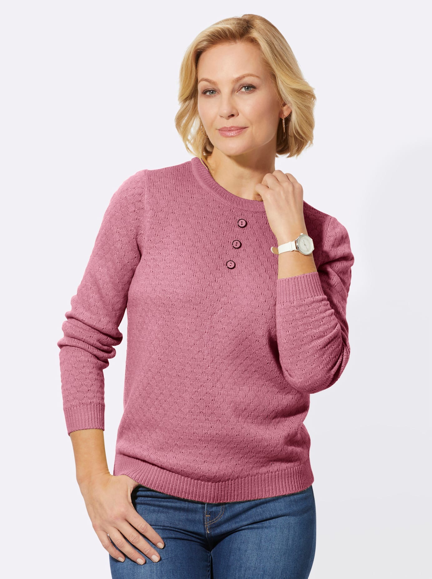 Classic Basics Rundhalspullover "Pullover" günstig online kaufen