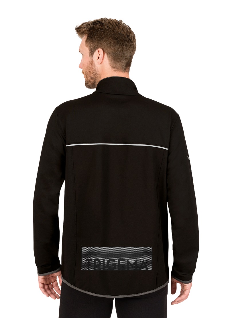 Sportjacke Microfaser« Trainingsjacke aus Trigema »TRIGEMA Praktische