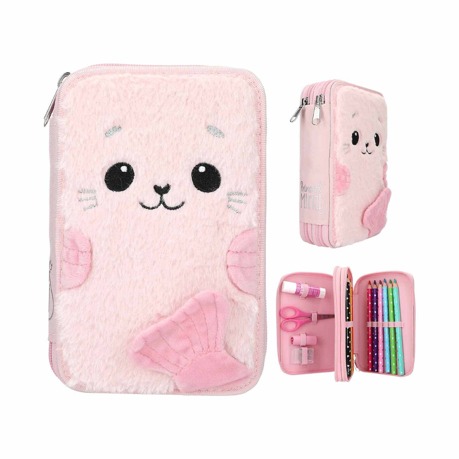 Depesche Buntstift »2-Fach Federtasche ROBBY Princess Mimi 19 x 12 x 5 cm rosa«