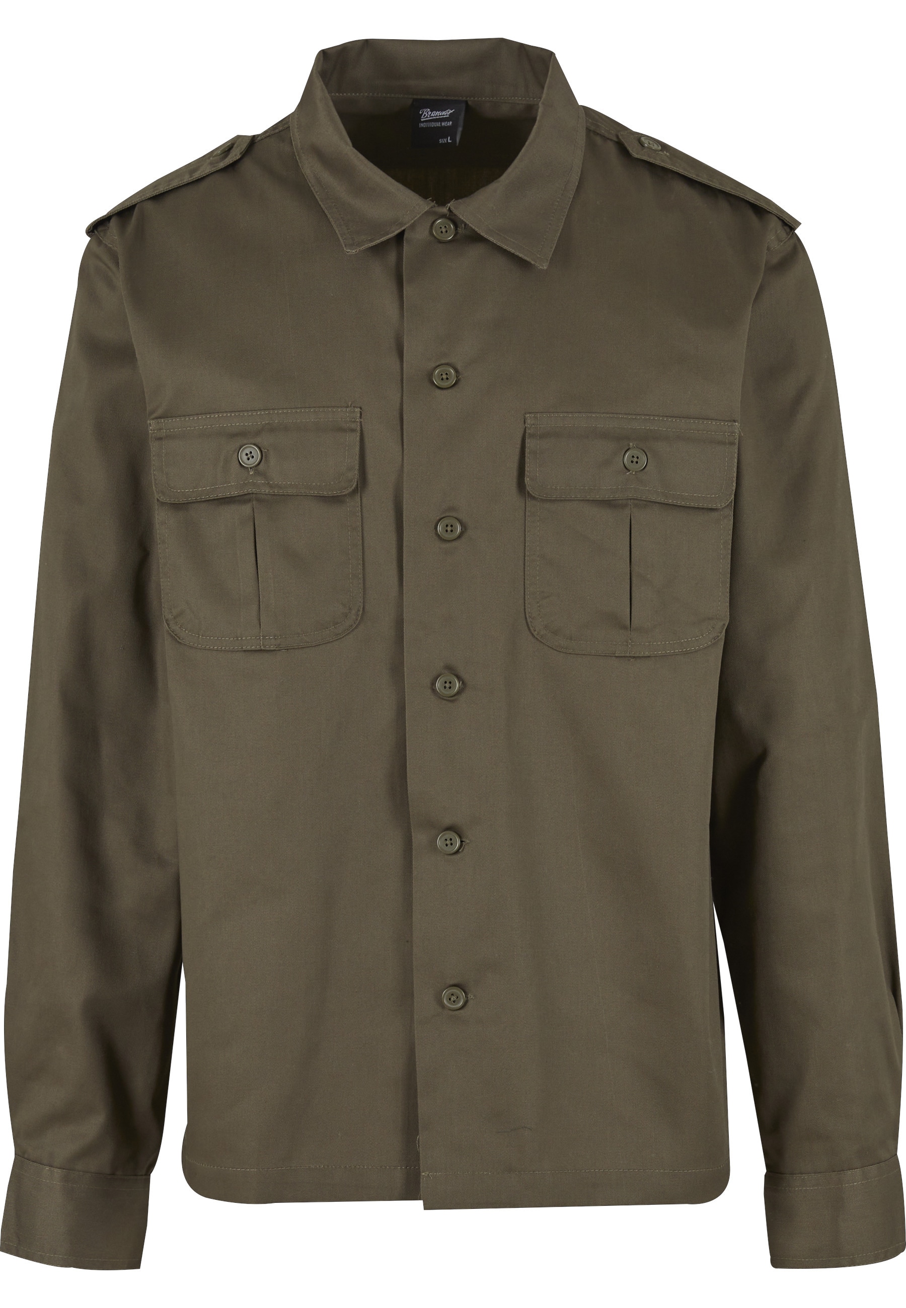 Brandit Langarmhemd "Brandit Herren US Shirt" 1 Stk.