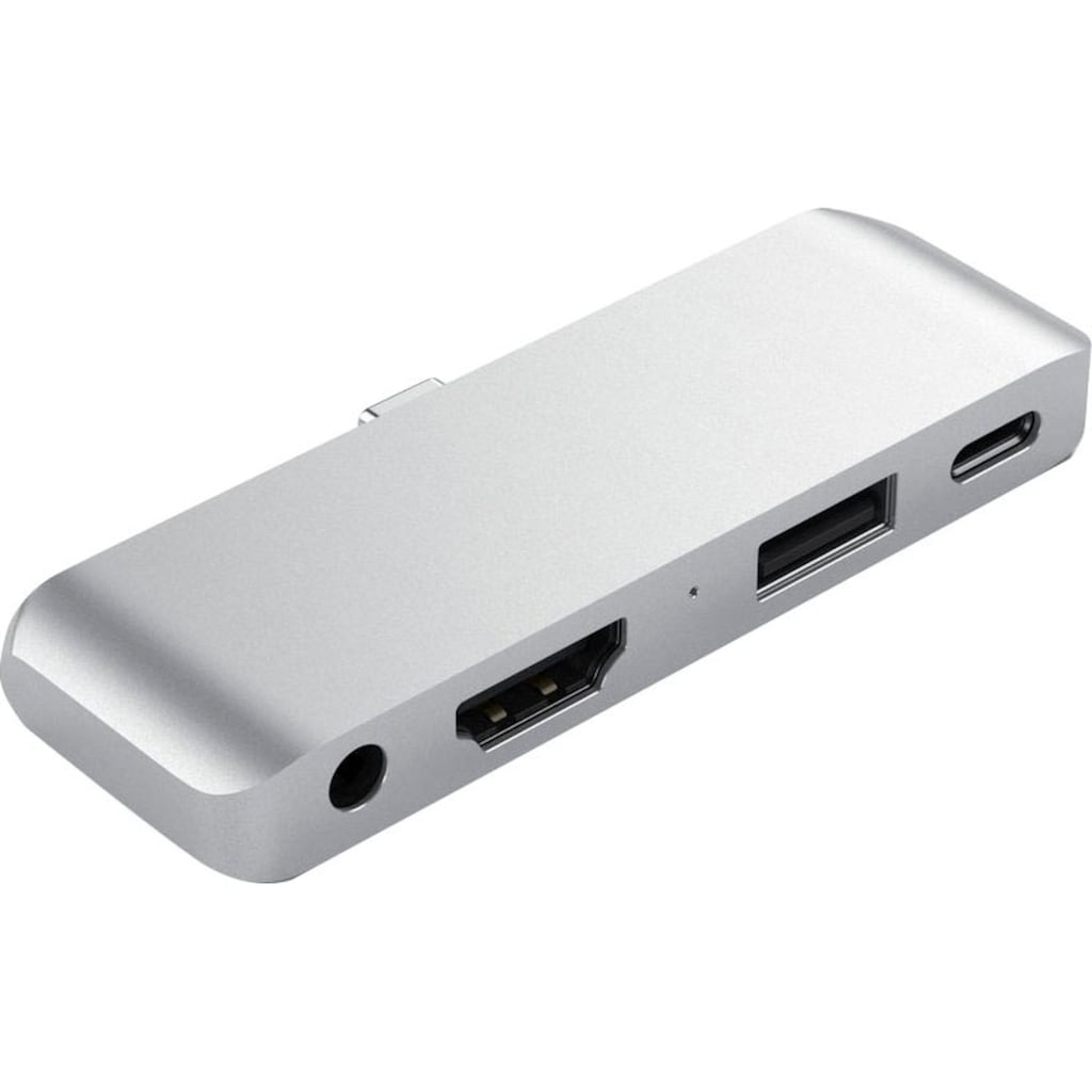 Satechi Smartphone-Adapter »ALUMINUM TYPE-C MOBILE PRO HUB«