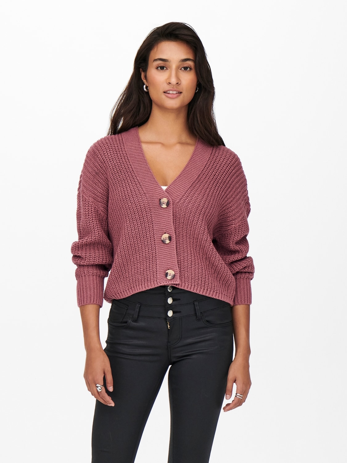 ONLY "ONLCAROL NICE L/S CARDIGAN KNT NOOS" Kunstfaser, regular fit