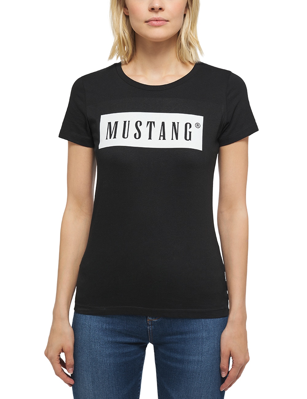 kaufen MUSTANG T-Shirt | für BAUR »Print-Shirt«