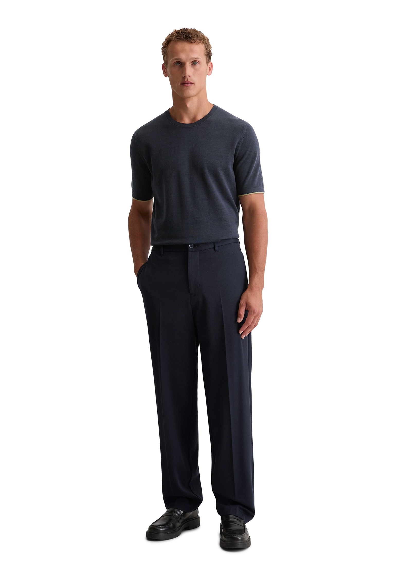 Marc O'Polo 3/4 Arm-Pullover »aus reiner Bio-Baumwolle«