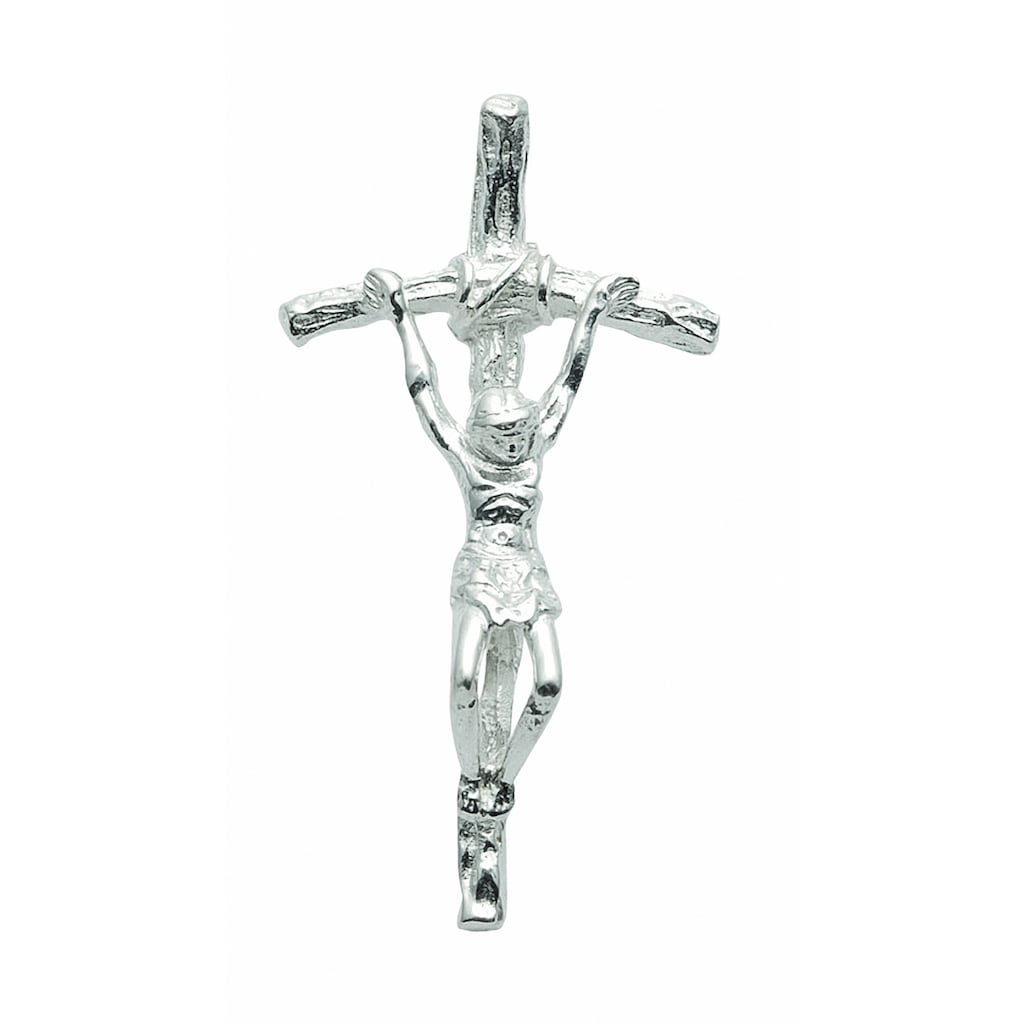Adelia´s Kette mit Anhänger »925 Silber Kreuz Anhänger Korpus« Schmuckset Set mit Halskette