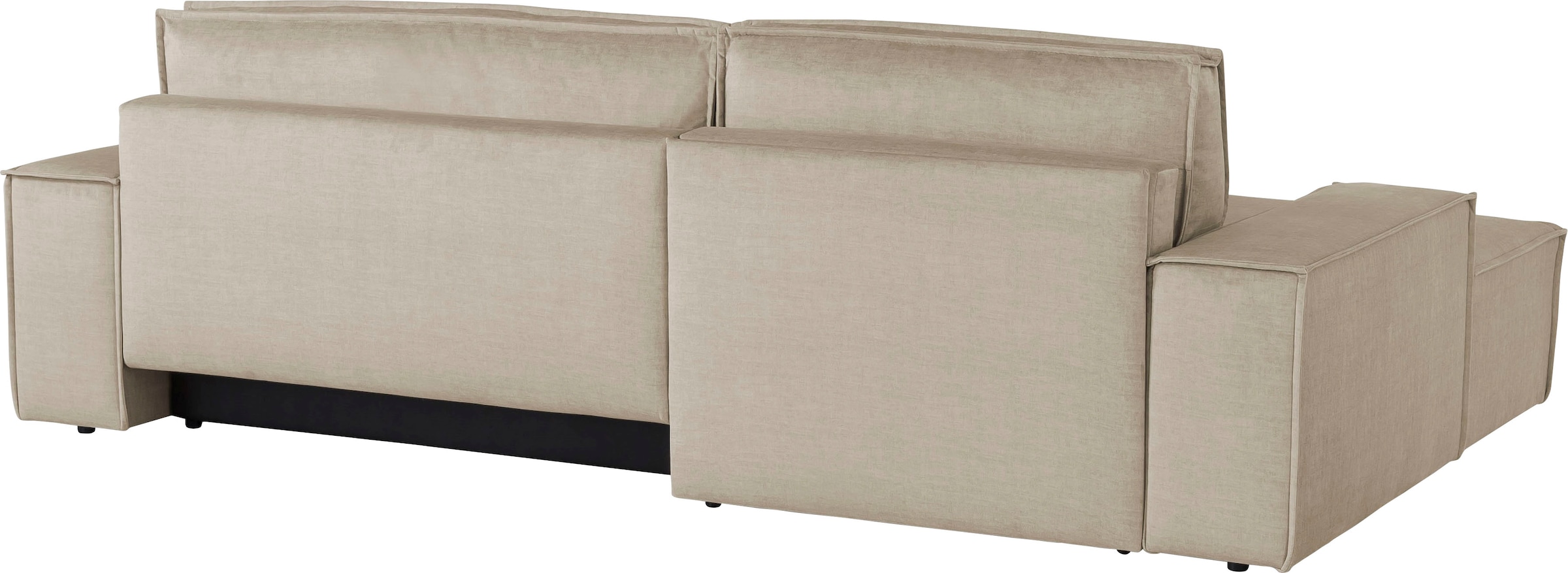 Ecksofa SHERWOOD Schlafsofa, mit Bettkasten, Cord-Bezug