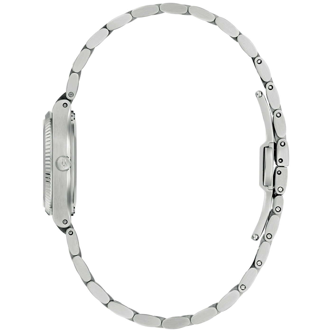 Bulova Quarzuhr »Super Seville« Armbanduhr, Damenuhr, Edelstahlarmband, analog