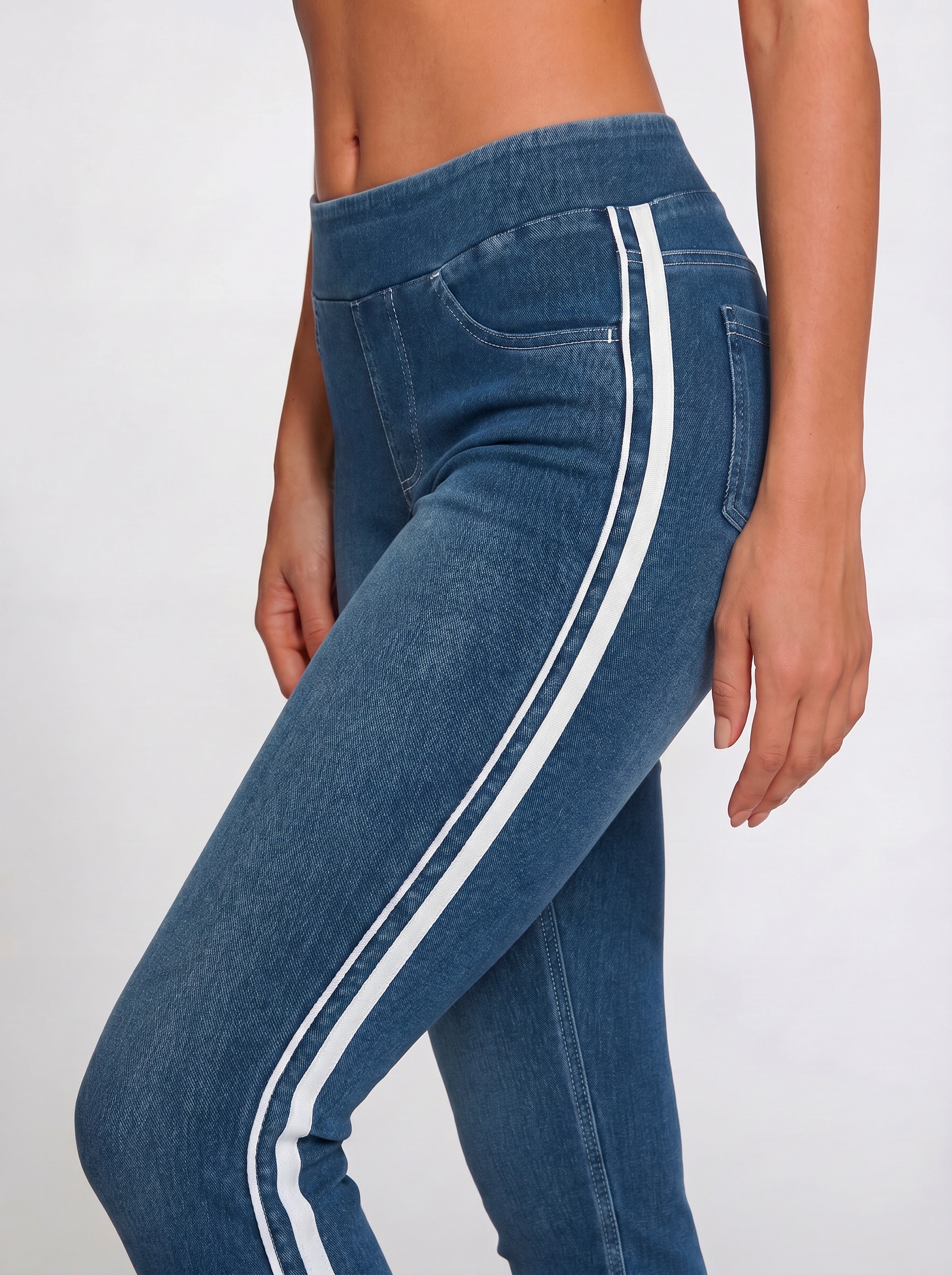 H.I.S Leggings »Skinny-Jeggings im denim Style«  Denim der sich uneingeschränkt bequem anfühlt