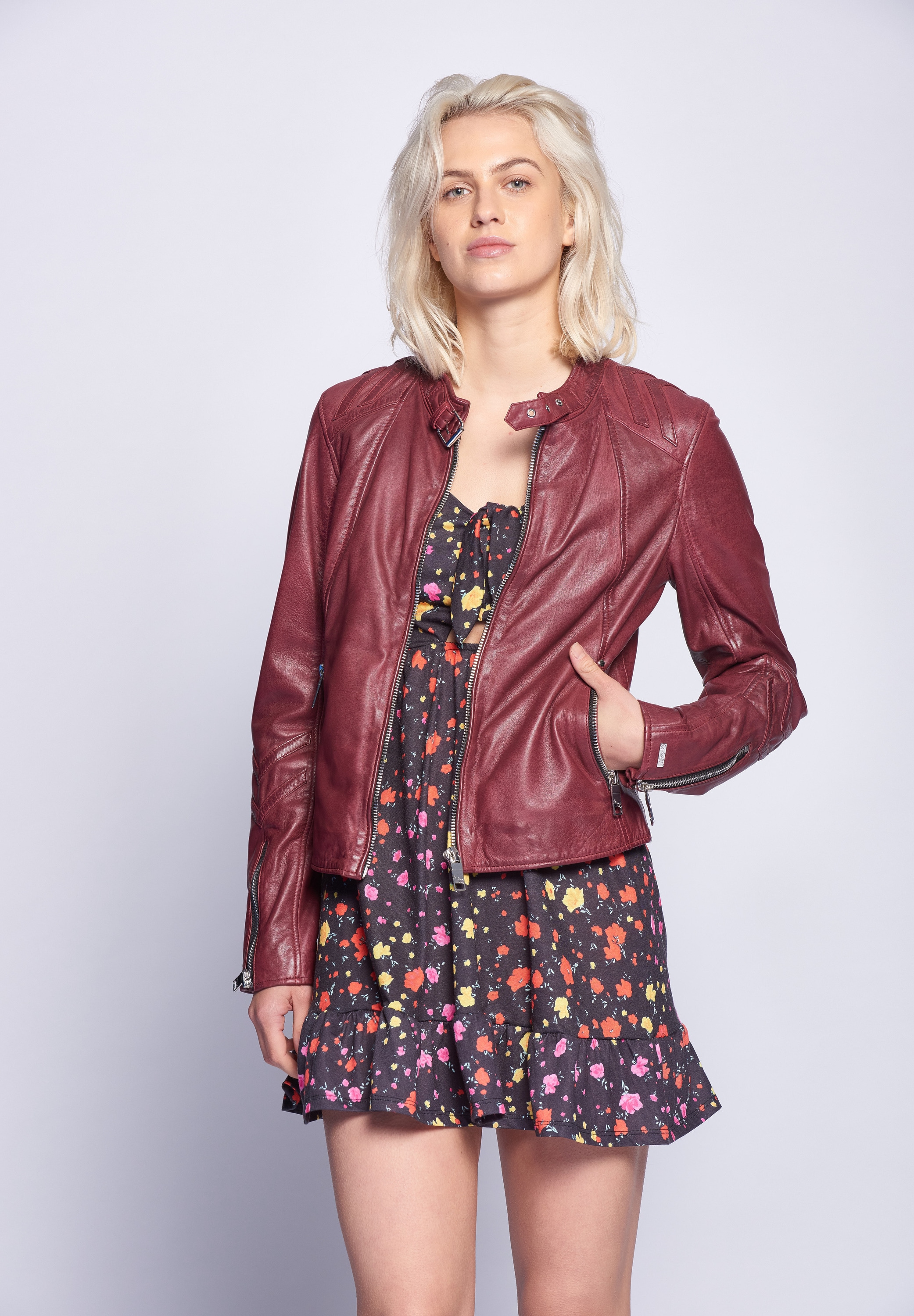 Maze Lederjacke »Lindsay«