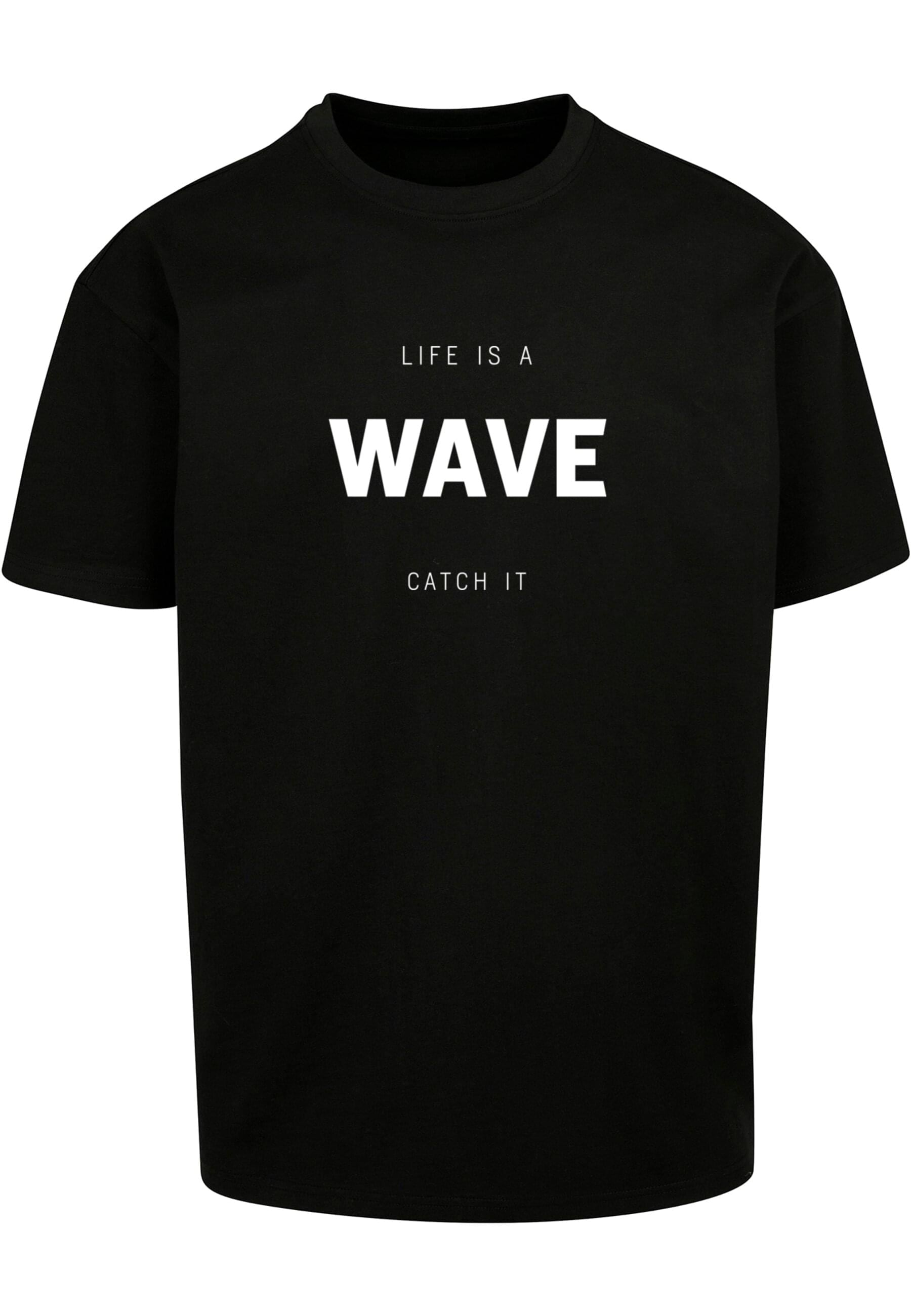 Merchcode T-Shirt »Merchcode Herren Summer - Life is a wave Heavy Oversize Tee«, (1 tlg.)